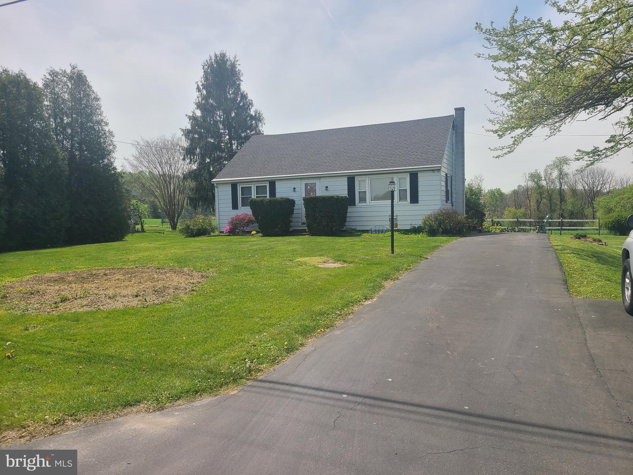 Well maintained cape cod on lovely level lot in Lampeter Strasburg SD, 3 bedrooms, 1 full bathroom, large eat in kitchen, living room, bonus room on main floor could be guest room, den or office, full basement with outside entrance,  appliances included, wood floors, full basement with interior and exterior entrance & plenty of parking in the driveway.
