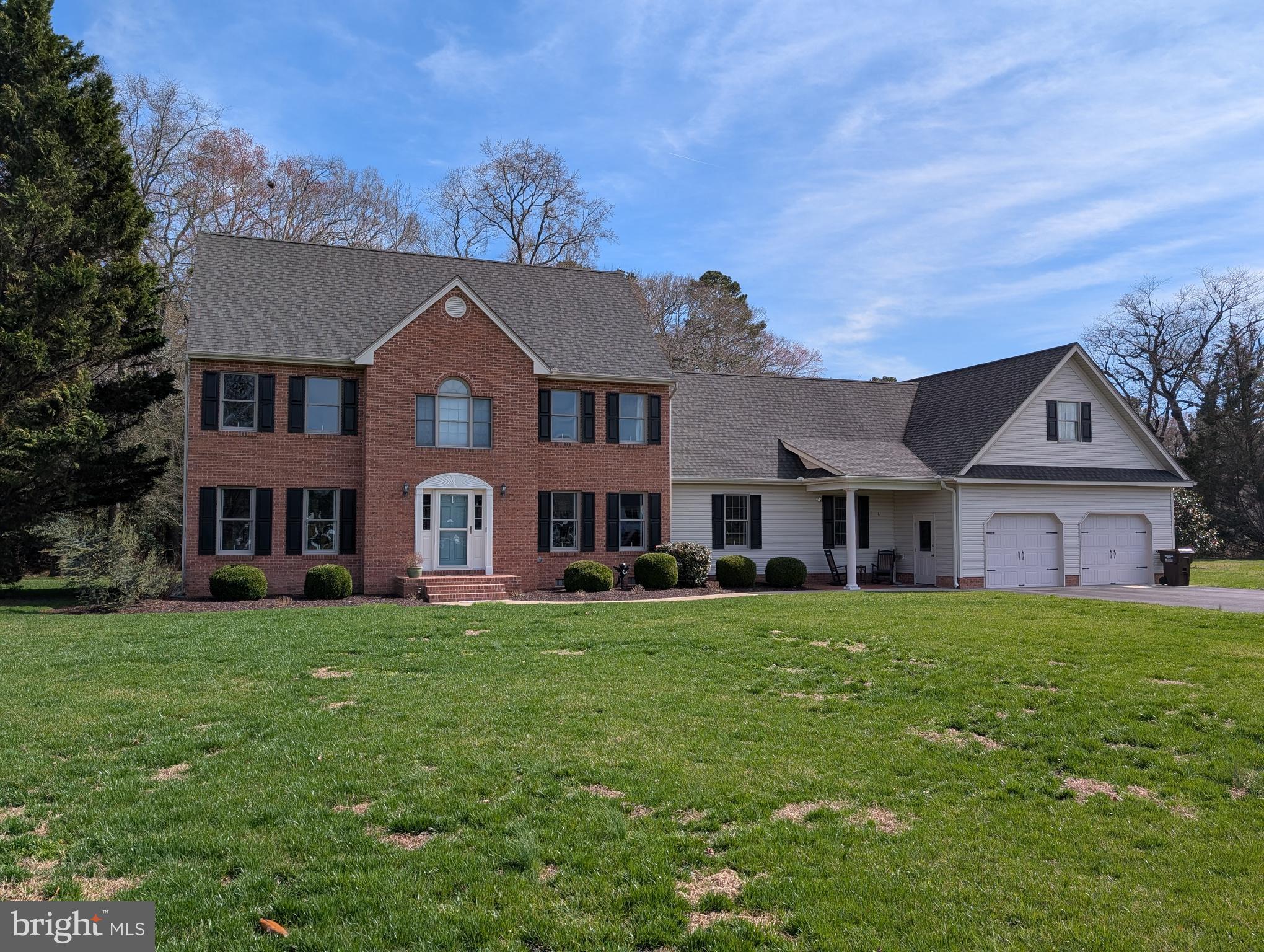 This meticulously maintained 4100 sf+ home in sought after Coulbourn Mill Village offers 5 bedrooms and 3 full baths and many recent upgrades. The kitchen is ready for the gourmet cook with extensive granite counters and island, stainless appliances including a steam oven. The kitchen opens into the family room with beautiful wood floors and gas fireplace, and a rear sunroom with plantation blinds and tile floors. Get out the popcorn and enjoy the large Theater Room complete with projector and surround sound electronics. The primary bedroom en-suite bath features a tile shower, soaking tub and double sinks. There is a second set of steps that lead to a huge 36 x 16 bedroom/game room that is also accessable from the primary bedroom. A 3 zone Geothermal HVAC system (2011) provides savings on utilities and the gameroom has a 4th zone mini-slit system. Step out back through the screened porch to a 36 x 18 pool with surround decking, extensive paver patio and firepit. Very private back yard with beautiful hardwoods and backing to forest. Large 2 car attached and finished garage with a 13 x 12 workshop with outside entry from the pool patio. New roof in 2018 and conditioned crawl space in 2016. Just a short 30 minute drive to Ocean City Md and other local attractions and a few hour to DC and Baltimore metro areas.  Please be sure to view the Fly-Through video which will be posted along with pictures soon! Yes, this home has it ALL!