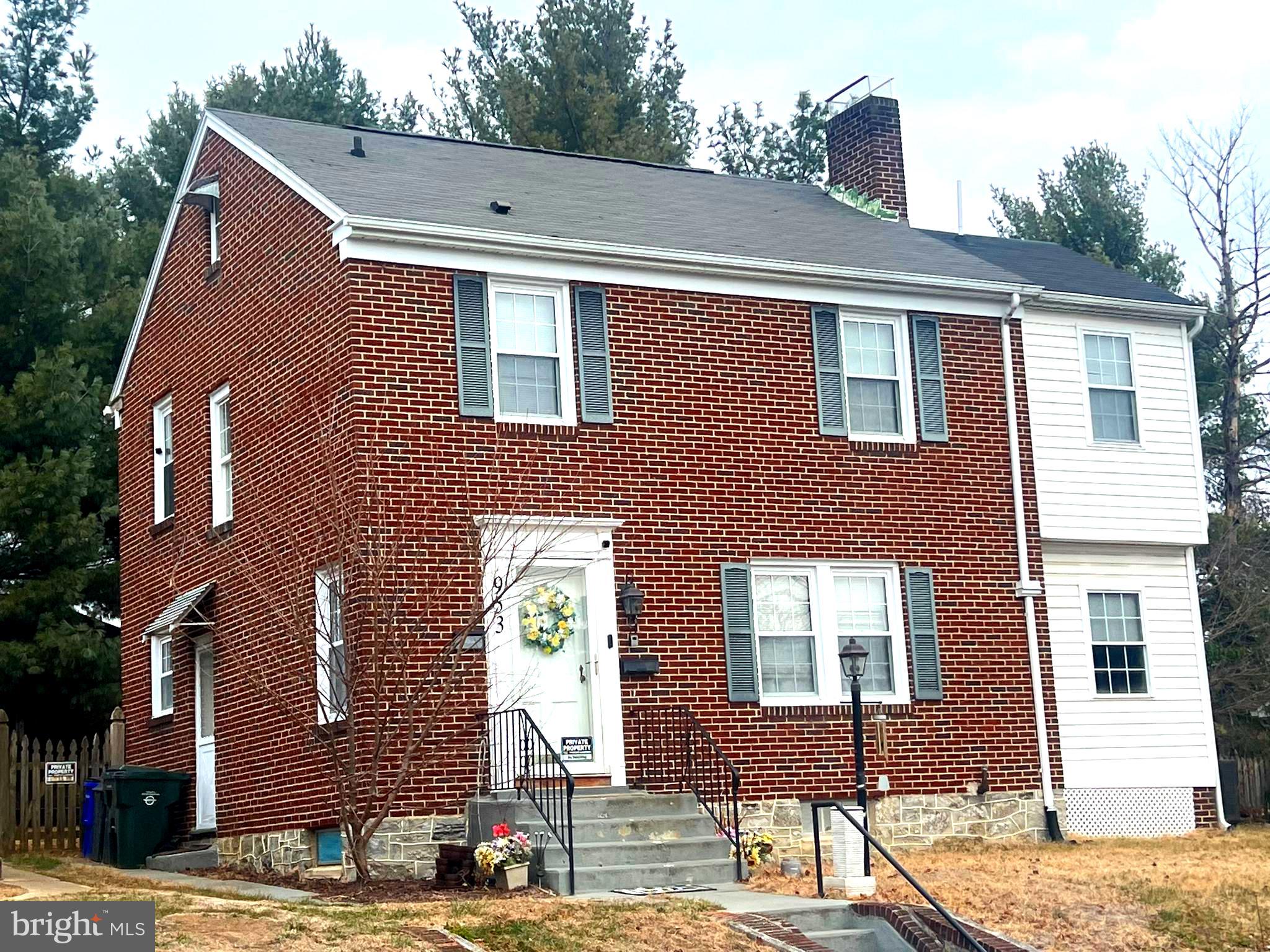 Come check out this brick home on a quiet street. Within a short walk to historic Pangborn Park. Conveniently located for all the amenities anyone would needed. North End location with lots of sidewalks for long strolls on tree lines streets. The home features 4 bedrooms, 2 full baths and 2 half baths. Private parking in the detached garage and extra parking outside the garage. Or park in front along the street. Fenced yard with patio and 2 storage sheds. The kitchen and bathrooms, roof as well as the heat pumps were updated a few years ago. Come check it out and see what you think.