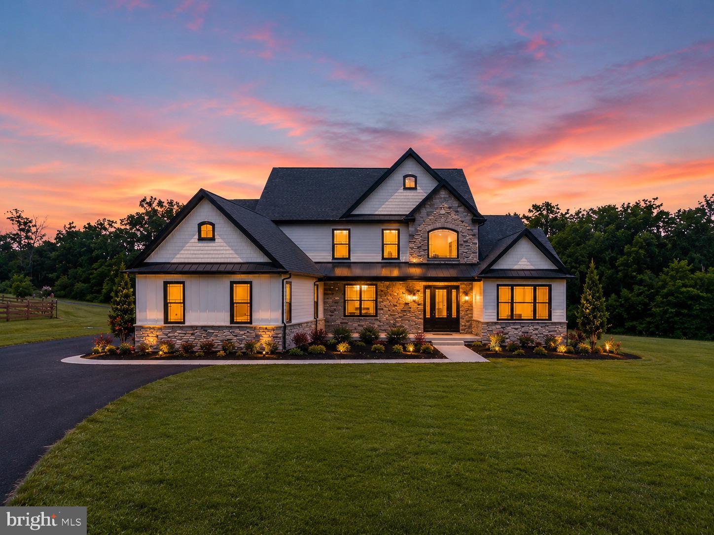Welcome to Reading Creek Estates, an exclusive new construction opportunity by premier local builder Senior Construction, set on a scenic and private homesite in beautiful Chalfont. This exceptional 5bed/4.5bath home is nearing completion and showcases carefully selected high-end finishes, timeless design, and quality craftsmanship throughout, allowing the future owner to enjoy a truly elevated living experience.

A standout and highly desirable feature of this residence is the presence of two luxurious primary suites, thoughtfully designed to offer flexibility, comfort, and privacy. The first-floor suite is ideal as a private guest retreat or multigenerational living space, while the expansive second-floor primary suite serves as a true sanctuary, complete with a spa-inspired bath and impressively large closets designed for both beauty and function.

Inside, a bright and open layout is complemented by soaring 10-foot ceilings on the main level, 9-foot ceilings upstairs, custom millwork, and Marvin windows that fill the home with natural light while framing peaceful views of the surrounding landscape.

The gourmet kitchen anchors the home with a large center island, premium finishes, and seamless flow into the breakfast area and great room, where a fireplace creates a warm and inviting space for both everyday living and entertaining.

Upstairs, additional bedrooms offer generous space and comfort, including one connected by a convenient Jack-and-Jill bathroom. A spacious bonus room provides flexibility for a media room, playroom, home office, or lounge.

Luxury continues throughout with beautifully appointed baths, upgraded hardwood flooring, a full basement with exterior access, three-zone heating and central air, propane gas heat, and a spacious three-car garage.

Outdoor living is just as inviting, featuring a covered rear patio with a fireplace, the perfect setting for relaxing evenings or entertaining guests. Beyond the backyard, the home overlooks protected farmland, preserving the sweeping scenic views and offering a rare sense of privacy, openness, and natural beauty that will remain unchanged.

Ideally located close to the train, shopping, dining, and major routes, and within the award-winning Central Bucks School District, this remarkable home offers an exceptional blend of privacy, craftsmanship, and convenience in one of Bucks County’s most desirable new communities.