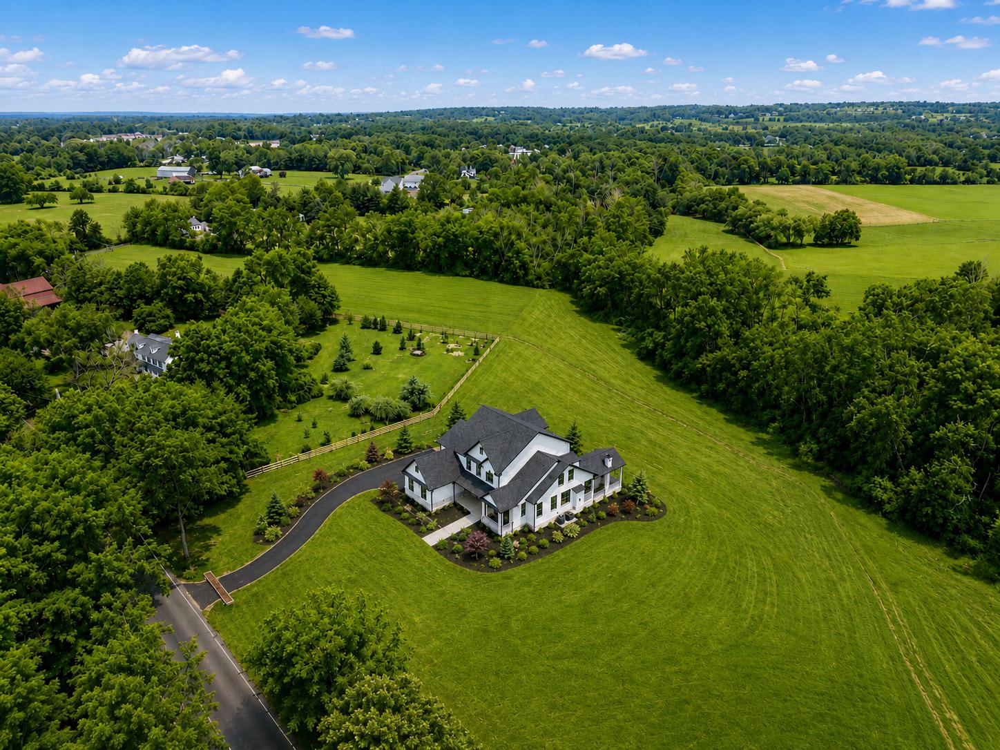 Welcome to Reading Creek Estates, an exclusive new construction opportunity by premier local builder Senior Construction, set on a scenic and private homesite in beautiful Chalfont. This exceptional 5bed/4.5bath home is nearing completion and showcases carefully selected high-end finishes, timeless design, and quality craftsmanship throughout, allowing the future owner to enjoy a truly elevated living experience.

A standout and highly desirable feature of this residence is the presence of two luxurious primary suites, thoughtfully designed to offer flexibility, comfort, and privacy. The first-floor suite is ideal as a private guest retreat or multigenerational living space, while the expansive second-floor primary suite serves as a true sanctuary, complete with a spa-inspired bath and impressively large closets designed for both beauty and function.

Inside, a bright and open layout is complemented by soaring 10-foot ceilings on the main level, 9-foot ceilings upstairs, custom millwork, and Marvin windows that fill the home with natural light while framing peaceful views of the surrounding landscape.

The gourmet kitchen anchors the home with a large center island, premium finishes, and seamless flow into the breakfast area and great room, where a fireplace creates a warm and inviting space for both everyday living and entertaining.

Upstairs, additional bedrooms offer generous space and comfort, including one connected by a convenient Jack-and-Jill bathroom. A spacious bonus room provides flexibility for a media room, playroom, home office, or lounge.

Luxury continues throughout with beautifully appointed baths, upgraded hardwood flooring, a full basement with exterior access, three-zone heating and central air, propane gas heat, and a spacious three-car garage.

Outdoor living is just as inviting, featuring a covered rear patio with a fireplace, the perfect setting for relaxing evenings or entertaining guests. Beyond the backyard, the home overlooks protected farmland, preserving the sweeping scenic views and offering a rare sense of privacy, openness, and natural beauty that will remain unchanged.

Ideally located close to the train, shopping, dining, and major routes, and within the award-winning Central Bucks School District, this remarkable home offers an exceptional blend of privacy, craftsmanship, and convenience in one of Bucks County’s most desirable new communities.