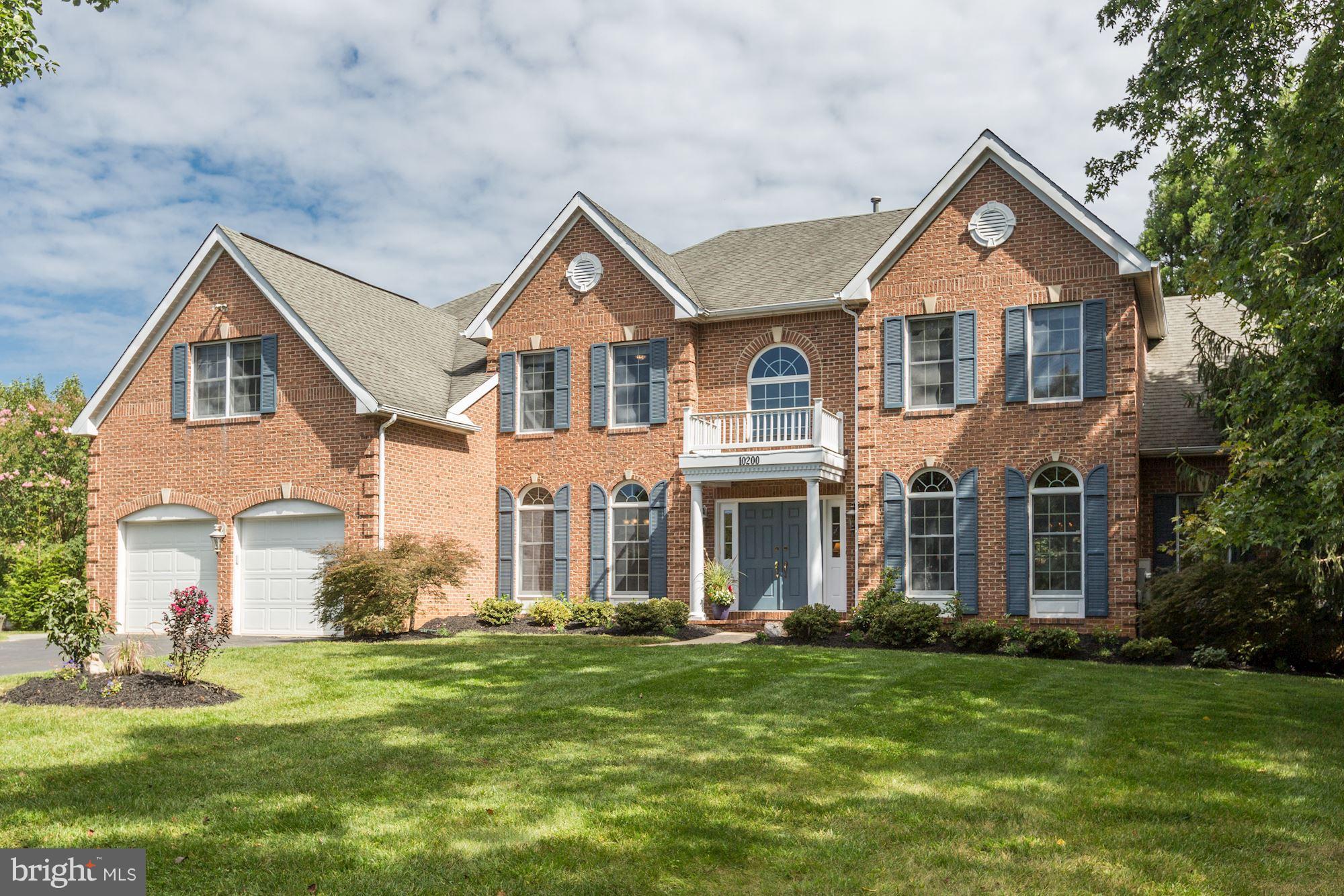 Luxurious 4 Sided Brick Colonial - 6 Bedrooms & 6 1/2 Baths, with expanded 2 car Garage on a private cut-de-sac in Potomac Glen!  Two (2) Master Bedroom Suites (main level and upper level). Outdoor Custom Hardscape Includes - Stone Bar seating for 12.  Viking Gas Range and Viking BBQ Grill. Gas FP, + More!  3 Zone HVAC.  Hardwood Floors on Main and Upper Level.  Over 7000 sf of finish space!