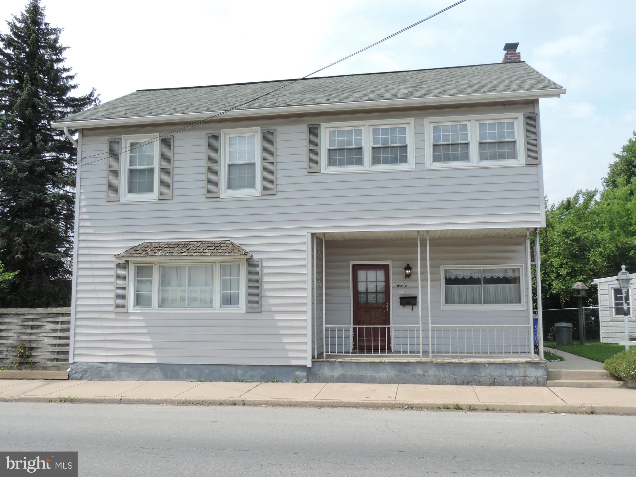 Charm and character throughout! Unique 2 story in Northeastern School District, convenient to York and Harrisburg! This home features 3 bedrooms, and 2 full baths. Exposed beams, built-in cabinets, and lovely woodwork are just some of the highlights! You will enjoy cooking in this spacious kitchen with an exposed brick wall and breakfast bar. Located off the kitchen is a large living room with exposed beams and built in cabinets and a cozy dining area and full bath. There is a partially finished basement with family room that has an eye catching stone fireplace. There is a walk up attic and lots of storage throughout! Fenced in rear yard with deck and 3 car garage. Call fora showing today!