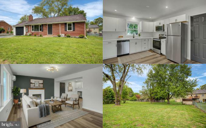 Enjoy a peaceful country setting with a spacious, level country lot and backyard and a fully remodeled/move-in ready interior! This fully updated home features a beautifully renovated kitchen with white shaker cabinets, white quartz countertops, tile backsplash, and stainless steel appliances. Newly installed LVP and carpet throughout, updated lighting, and a cozy fireplace add comfort and style. A great blend of modern updates, classic charm, and convenient one-level living. ABSOLUTE MUST SEE HOME!