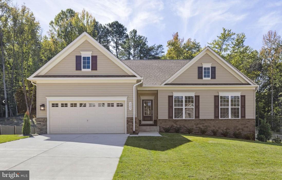*$20,000 closing help available when using Seller's preferred lender* 
Don't miss your chance to own one of the last new construction ramblers in The Villages of Savannah!
This beautifully appointed home has everything you need on one level including a stunning kitchen with stainless steel appliances and a coveted bedroom level laundry room with a brand-new washer and dryer. The open floor plan is perfect for entertaining with wide plank luxury vinyl flooring that flows throughout the foyer, living room, kitchen, and dining room.  Step outside onto the spacious deck and enjoy the serene wooded views. The finished basement offers even more space to relax or entertain, with a fourth bedroom and a full bath. There's also plenty of room for storage or a home office.  The Villages of Savannah is an upscale community developed and built by Mid-Atlantic Builders. Residents enjoy tree-lined streets and tranquil sidewalks. The community is conveniently located minutes from major commuter routes such as Route 5 and Route 301, with easy access to shopping, dining, and other amenities.  This is your chance to own a piece of paradise in The Villages of Savannah. Don't miss out on this rare opportunity!