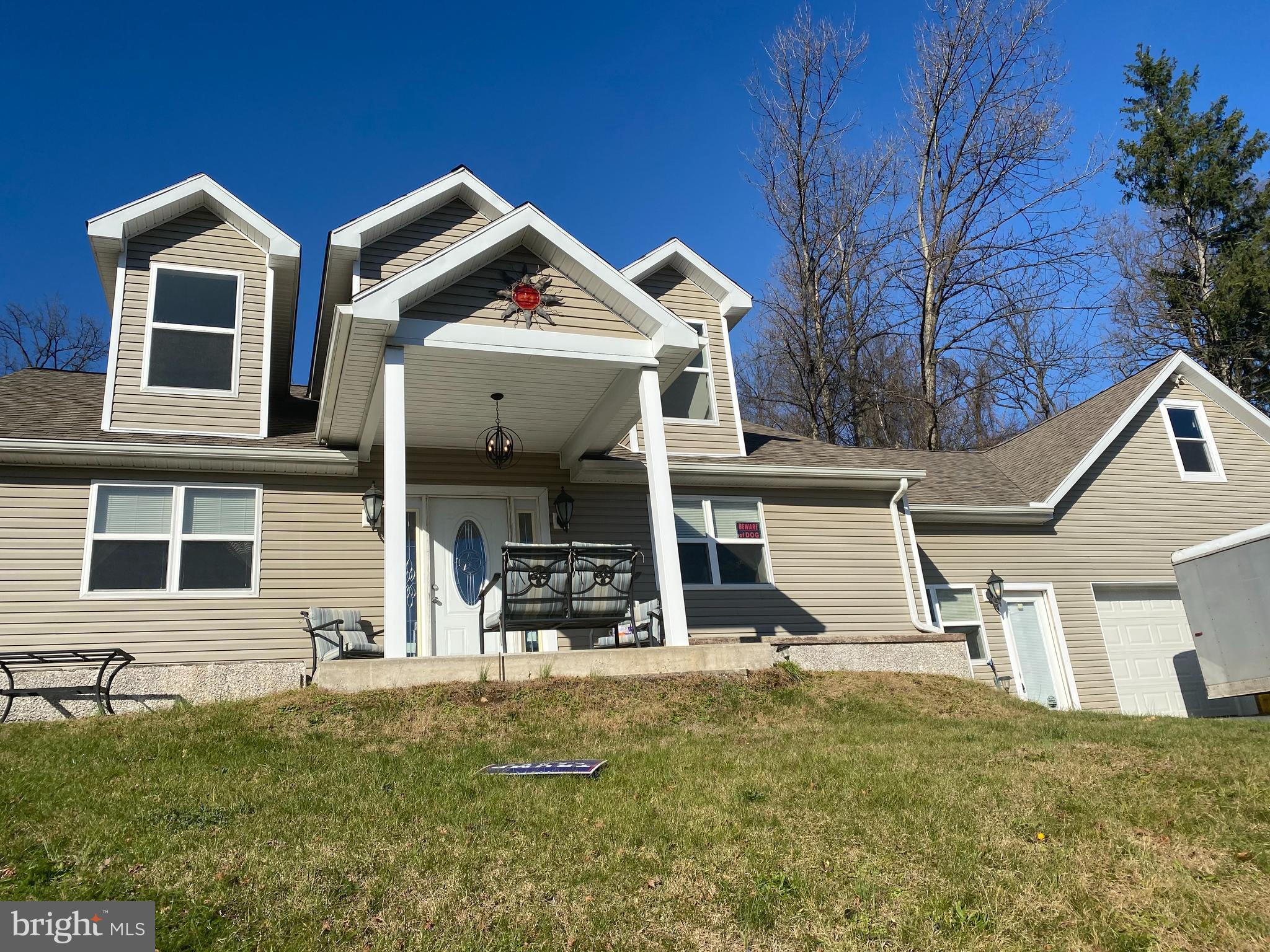 STEP INSIDE this 4 bedroom, 3 full bath beauty on 1.21 acres in Governor Mifflin Schools! This is not your cookie cutter home. Newly built in 2016 with some finishing touches still in process and will be completed.   You won't feel closed in with this Open floor plan.  Beautiful Kitchen with oversized island with breakfast bar, stainless appliances including a wine cooler and walk in pantry.  Enjoy the ambiance of the multi color flame fireplace in the Living room,. Spacious first floor master suite with luxurious master bath, and walk in closet.  Enjoy the warm weather relaxing on the Screened in porch or take a swim in your very own inground pool.   1st floor laundry, makes this chore a breeze.     Conveniently located 4 car garage enters into the kitchen making bringing in groceries easy.   The basement has already been studded out, just waiting for you to finish the way you like.   So much to see, come take a look.
