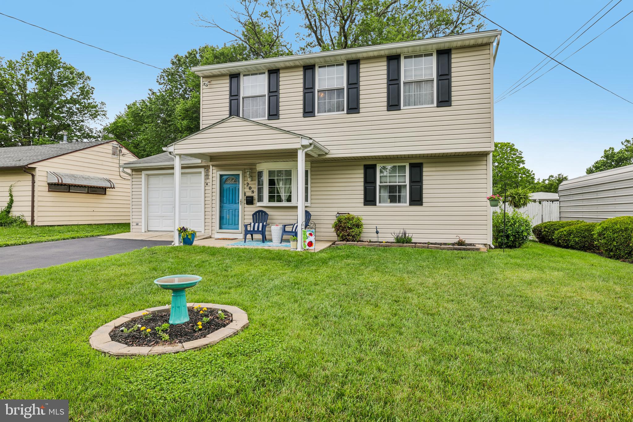 Welcome to 208 Carrol Road in the conveniently located community of Glen Gardens in Glen Burnie! Situated on a flat, fully fenced .19-acre lot, this beautifully updated home offers the perfect combination of space, comfort, and accessibility — all within walking distance to schools, shopping, restaurants, and houses of worship. Originally built in 1949 and thoughtfully expanded and reimagined in 2006, this home now offers approximately 1,800 square feet of well-designed living space featuring 4 bedrooms and 2 full bathrooms. The main level showcases an open-concept layout with a spacious living room, dining area, and beautifully appointed kitchen. Designed with functionality in mind, the kitchen features abundant cabinetry, deep pot-and-pan drawers, granite countertops, stainless steel appliances, and a 5-burner gas range. Recently installed wide-plank luxury vinyl flooring enhances much of the main level. The versatile main-level bedroom includes a walk-in closet and sliding glass doors leading to the rear patio, making it ideal as a guest suite, home office, or additional family room. A full bathroom, oversized laundry room, and multiple storage closets complete the first floor. Upstairs, you’ll find three additional bedrooms and a full bathroom with convenient access from both the hallway and the primary bedroom. An oversized one-car garage provides ample room for both parking and storage, while multiple attic spaces offer even more storage solutions. Step outside and enjoy a backyard designed for entertaining and relaxation, featuring a patio, above-ground pool with surrounding deck, and two storage sheds. The covered front porch creates the perfect setting for morning coffee or unwinding at the end of the day. Conveniently located near Baltimore/Washington International Thurgood Marshall Airport, major commuter routes to Baltimore, Washington, and Annapolis, this home offers both convenience and the charm of a quiet neighborhood setting. Don’t miss your opportunity to make this exceptional property your next home!