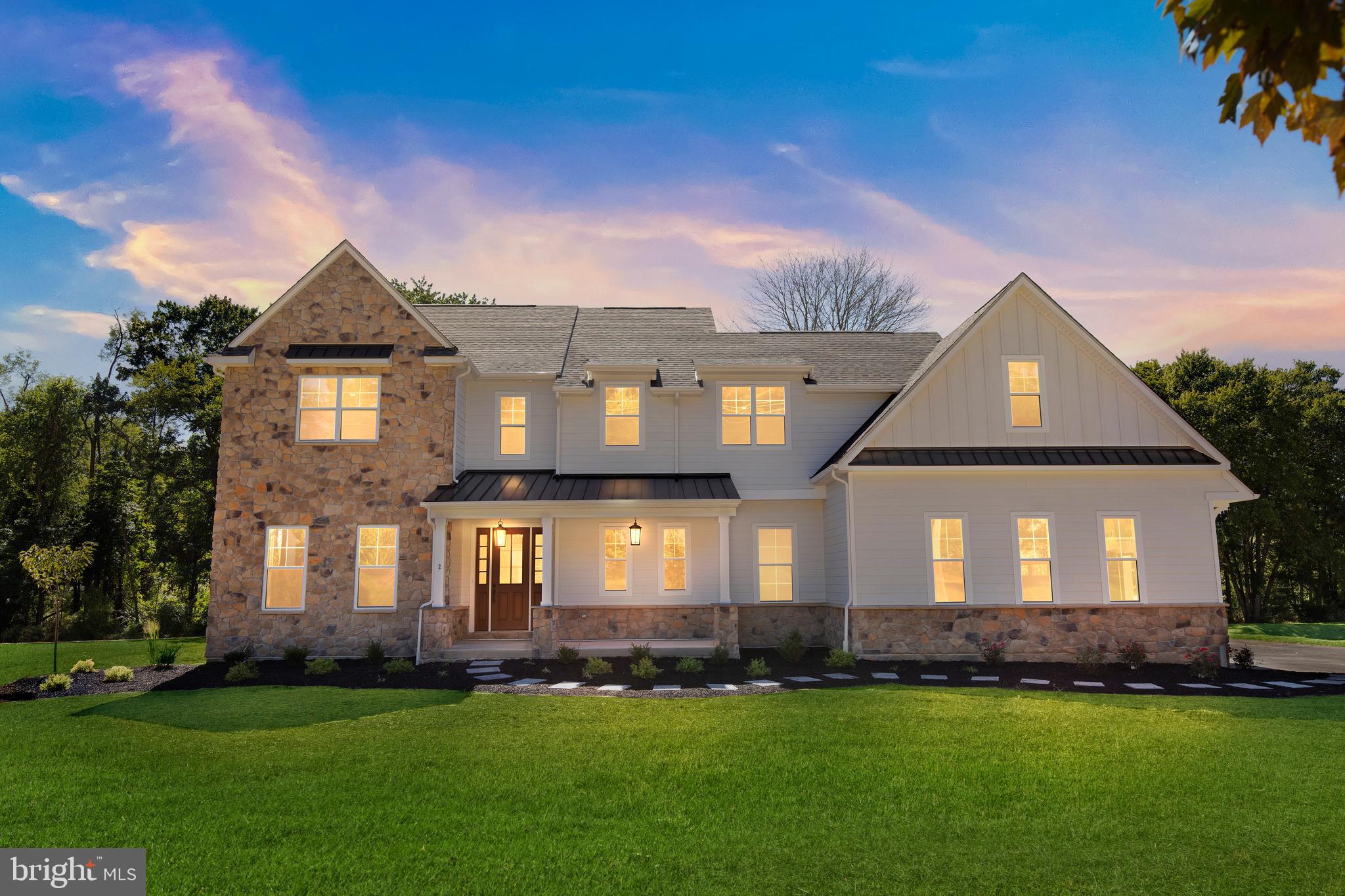 Welcome to Enclave at Glen Mills!  This Enclave offers 3 lots with 3 luxurious floor plans to choose your dream home from.  Messick Custom proudly presents The Saratoga.  This beautiful floor plan boasts 4 bedrooms, 2 ½ bath over 3,590 square feet living space & a 3 car garage.  Luxury living in historic and exclusive Concord Township, Glen Mills, PA.   Each lot is situated on a 1-acre property where your custom dream home will be built by award-winning and locally renowned Messick Custom.

The Saratoga Model enjoys generous features including Hardie Board Siding with Stone exterior facades, 30-year dimensional roof shingles, 9’ ceilings on all levels, and extensive Hardwood Flooring. This 4 bedroom, 2 ½ bath, 3 car garage home can become your dream home.  42” Kitchen Cabinets with Soft Door Close on cabinets & drawers in your gourmet eat-in-kitchen. Granite Counters, extensive trim packages, and Great Room Fireplace to enjoy on chilly evenings. If you feel you need more living space, opportunity awaits you to include a finished basement, additional bedrooms and building extensions for this beautiful lot. This home will be built with energy efficiency and smart home features including R-38 ceiling insulation, water saving plumbing, quick recovery water heater, high efficiency forced hot air, advanced central air conditioning, programmable thermostats, and low E windows and insulated exterior doors.  The list of quality interior and exterior features are vast. Messick Custom will bring their extensive experience with a hands-on approach to building your dream home. Pictures shown and some features included are optional/upgraded features.

This highly sought-after location, in the heart of the Delaware County which is the oldest settled area of Pennsylvania and is just minutes from West Chester, Media, Kennett Square, Wilmington, DE, a short drive to downtown Philadelphia!  Charming main streets and town centers of Media, Newtown Square, West Chester, Brandywine Valley and Thornton are just minutes away. Nestled in the quiet, deeply rooted community of Concord Township, this property’s location brings the opportunity for premium living. This area, steeped in rich history and charm, boasts beautiful rolling countryside, inviting villages, and main streets dotted with local artisans, upscale boutiques, sidewalk cafes, the Rose Tree Park scenic outdoor amphitheater and some of the region’s most prized chefs, and finest dining and eateries with farm-to-table culinary delights, exceptional local wines, and breweries.

Also known for its for its lush countryside, rolling acres of open space, there are many ways to enjoy your leisure time in Delaware County as well as close by panoramic Chester County. Explore the area’s historic Ridley Creek Park, hike its beautiful trails, or take in the scenic views and wildlife, picnic in its lush greens.  Spend a day wine-tasting at local wineries, golf at the area’s award-winning courses, visit historic attractions and museums at nearby DuPont estates, stunning Longwood Gardens, revolutionary battlefields and, of course, the historic city of Independence, Philadelphia.

Located in the top-rated Garnet Valley School District, this area offers families premiere recreational
and sports facilities, for community-based and interscholastic sports and recreation, including multipurpose fields, local parks, and green space with playgrounds, and walking and running paths.
Convenient access to all major roadways to PA, NJ, and DE make this a perfect combination of
convenience, beauty, and luxury living in Delaware County. Don’t miss out on building your forever home on a fabulous private lot.  The Saratoga can be built to suit on Lot 1 (155 Governor Markham) or Lot 2 (145 Governor Markham).  Lot 2 has a $75,000 lot premium.  Call today to make your appointment.
Video is from the Saratoga model just completed in a near by area.