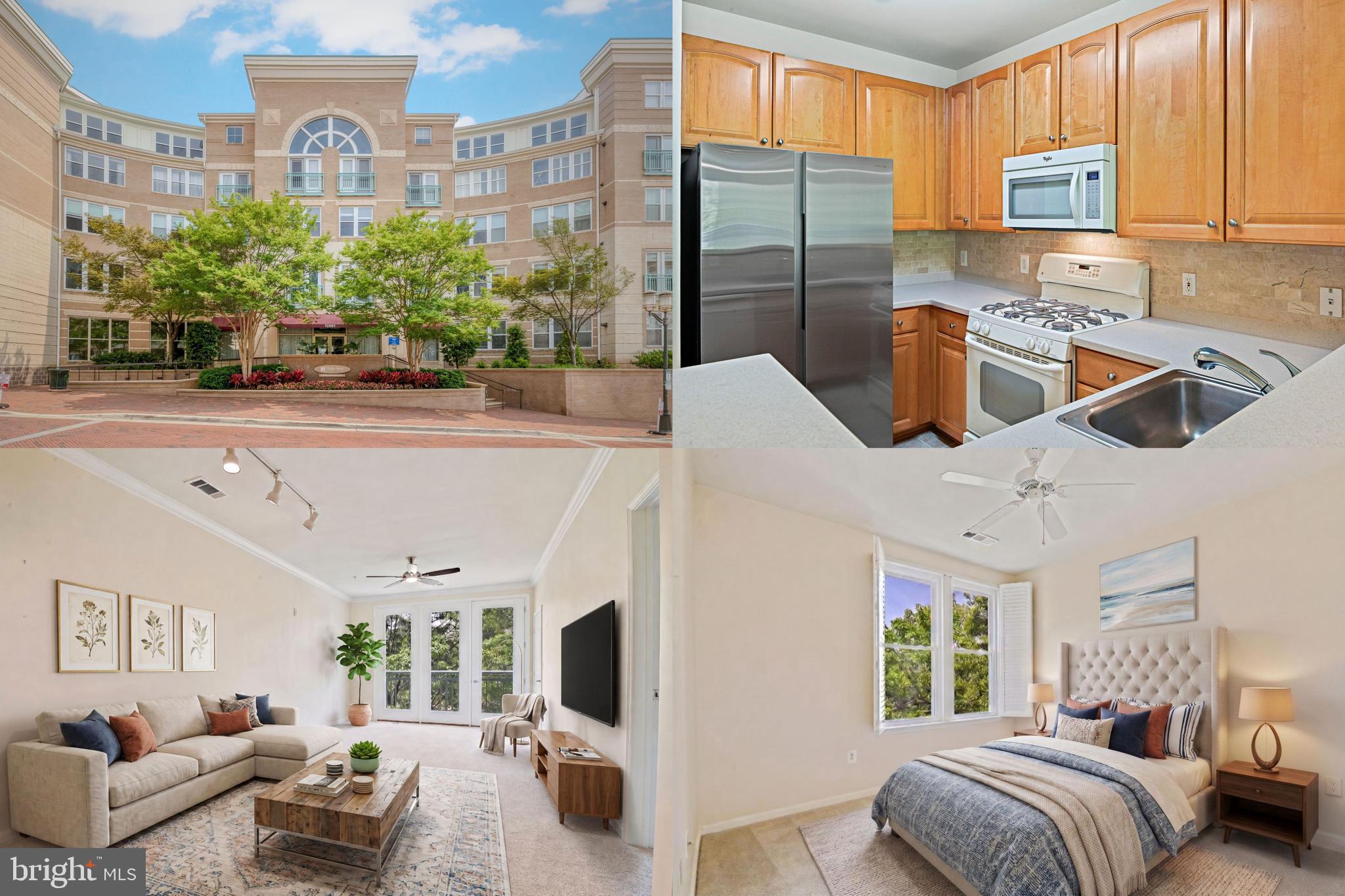 Located in a recently updated, high-end building in Reston Town Center, this meticulously maintained condominium offers over $15K in thoughtful upgrades and a refined, comfortable living space. Elevated unit for peace of mind, enjoy the security of a mid/upper-level unit. Custom soundproof windows and plantation shutters provide both quiet and style, while a charming Juliette balcony with a new door brings in natural light and fresh air. The spacious bedroom features walk-in closets for ample storage.
The kitchen is designed for both function and appeal, complete with 42-inch cabinetry, a tile backsplash, and new refrigerator. The open layout creates a natural flow between the kitchen and living areas, ideal for everyday living. Additional improvements include a water heater expansion tank and bathroom updates with a bathtub featuring installed rails for added accessibility.
Residents enjoy a full suite of amenities including a business center, outdoor pool, fitness center, and club rooms, all within a secure building with on-site concierge service. Condo fees include water and sewer, adding value and convenience, and a community bus service offers easy access to local events and attractions. A dedicated garage parking space included in condo fee is located right off the elevator adding everyday ease and accessibility.
Positioned in Reston Town Center, just moments from the Metro and major commuter routes, this location delivers unmatched accessibility to shopping, dining, and entertainment, making everyday living effortless. **Photos may be virtually staged**