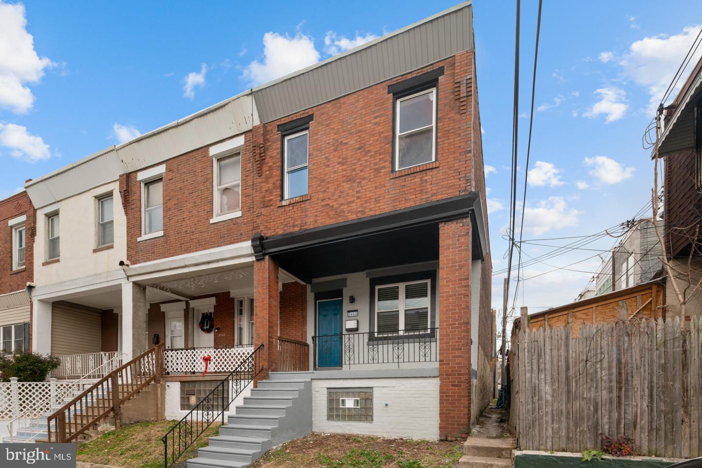Another one in Kensington!  This is a totally renovated, wide, 3bed, 1.5 bath house that is all new from the roof to the basement.   Open floor plan w/ chef's kitchen w/ stainless appliances, white cabs, huge breakfast bar + powder room.   Huge master bath w/ 42 inch vanity, skylight + tub enclosure.  New roof, windows, sheetrock, doors, + trim.  New central ac + heat.  Hardwood floors throughout,  heavy insulation, recessed LED lighting, clean dry basement w/ washer + dryer.   This street won the local 2019 "Clean Block Award" + is located in the shadows of four huge, multimillion dollar factory/warehouse loft conversions .  One block to Tioga "EL" Station, Scanlon Ice Rink/Playground + 10 minutes to Center City + I-95.