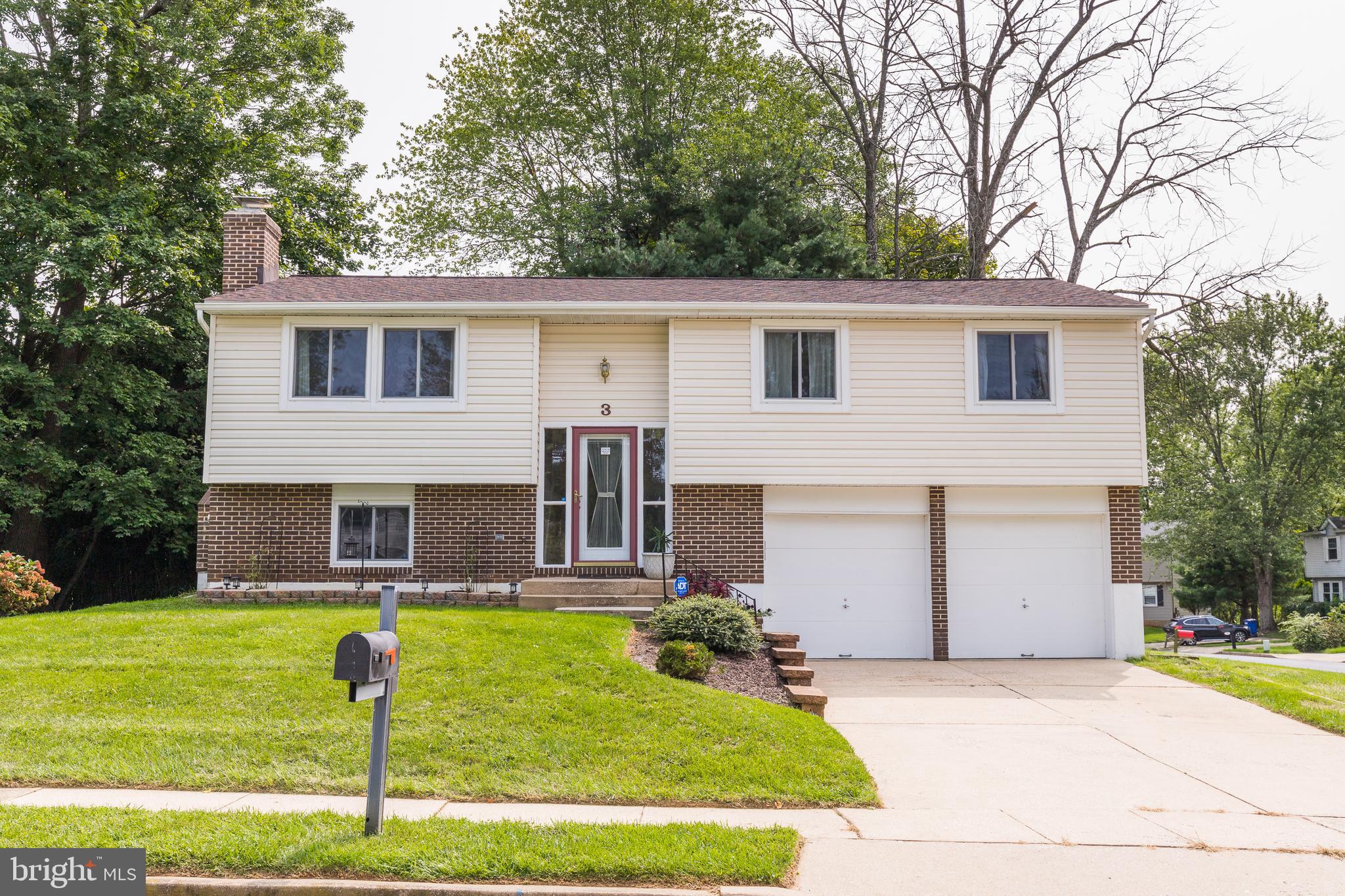 Come see this beautiful split level home in Glyndon! This house has been meticulously maintained and is ready for the new owner to call home. Almost everything in the home is new or has been replaced in the last several years. New Pergo flooring throughout the upper level, new roof in 2018, new windows in 2018, HVAC system replaced in 2017, new washer and dryer, brand new kitchen in 2019, new paint job in 2020. New sliding glass door leads to outside oasis on the back deck. Huge side yard for the kids to play. Attached 2 car garage, and fully finished lower level. This home could easily be converted to a 4 bedroom if need be. Schedule your tour today!