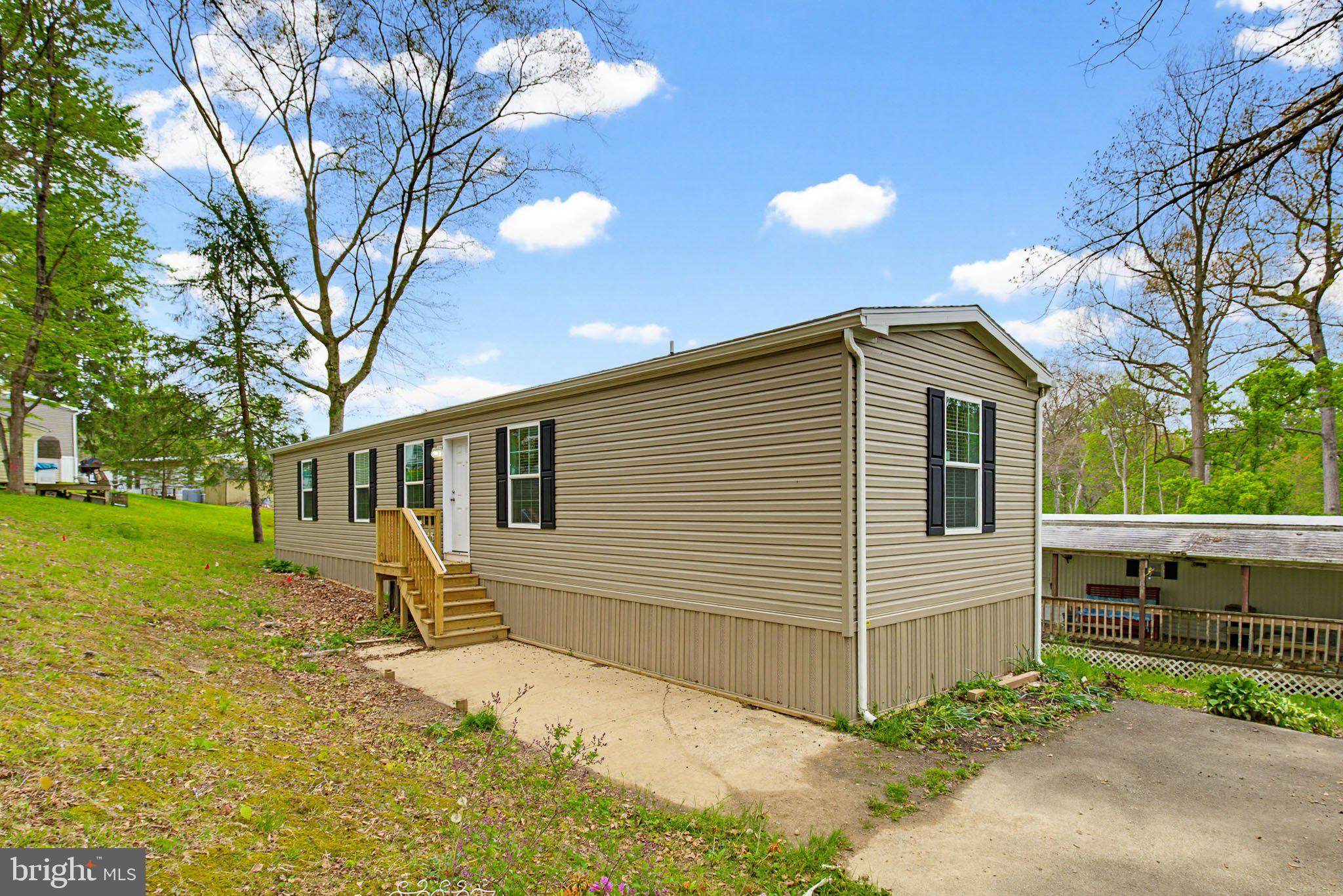 Nearly new single wide mobile home. Manufactured 7 / 29 / 2025 by Champion Home Builders, Inc. in Ephrata PA. Purchased by the current owner who occupied it until recently. Located in the Tamarack Mobile Home Park south of Willow Street near Smithville. This three bedroom mobile comes equipped with central air conditioning, forced air heat with propane as the fuel, dishwasher, microwave oven and range included. Tamarack is an established,  well maintained park. Cedar Lane is the last street at the far end of the park. The home sits on a well shaded lot. Buyer and Buyer's Agent should read all the documents attached to this listing before making an offer. Home is situated on rented land. Buyer must be approved by the park before transfer of title.