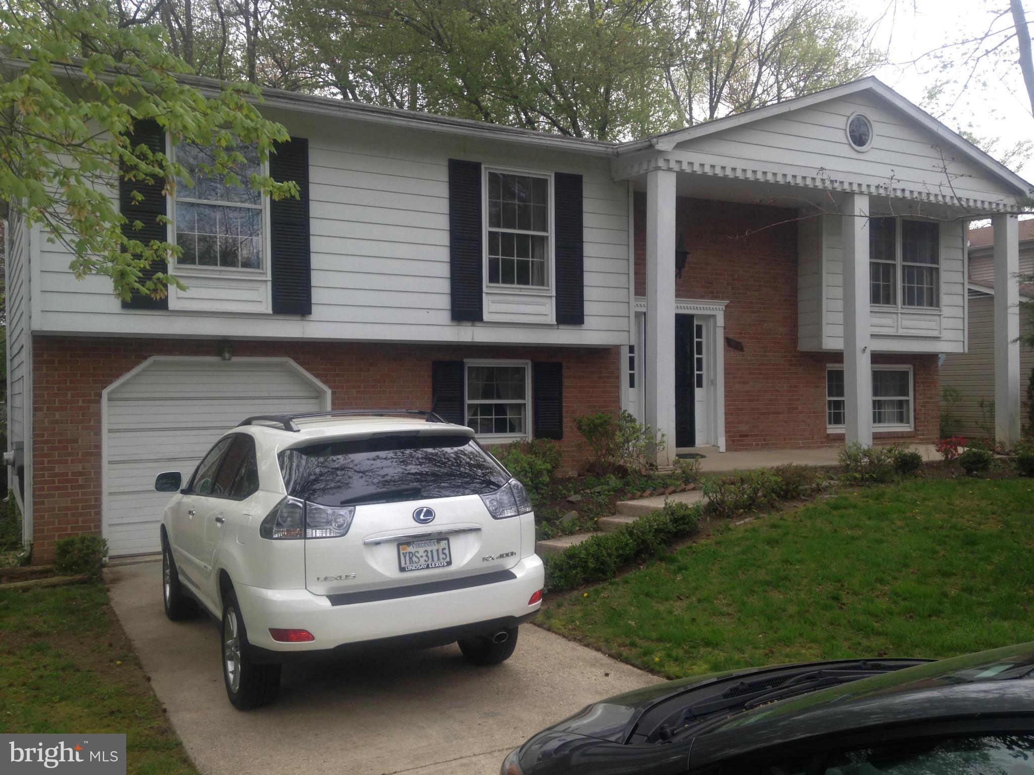 BARGAIN HUNTERS here you go. 4 BR 2.5 bth large split foyer. House needs updating but mostly cosmetic..paint, wall paper removal etc.  This is an estate sale and house will be sold as is. This is a great location and the house would be perfect for a 203K loan.