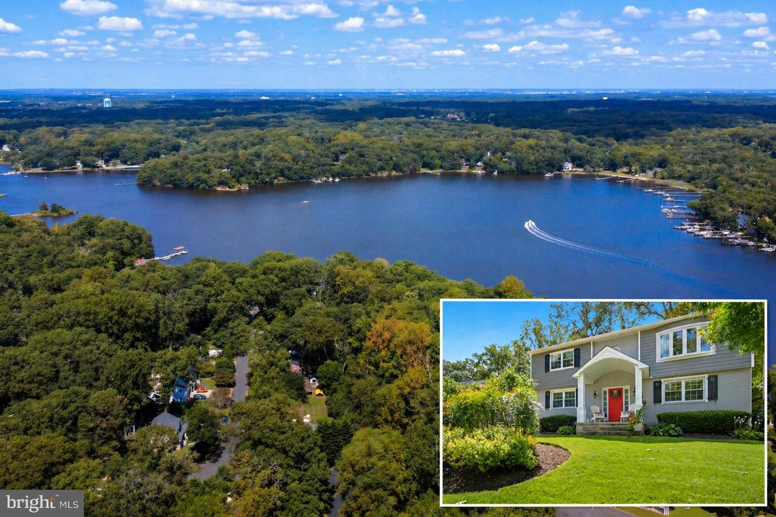 OPEN HOUSE SATURDAY 6/6 12:30-2:30      This is MOVE-IN READY BEAUTY is a raised rancher (NOT a split-foyer) in water-amenity rich Arden on the Severn/Sunrise Beach.  Need a home with 2 primary bedrooms on two different floors, one on the main level??  Here is your home!!  Before we discuss how great it looks, lets talk about the recent updates that have been made so you don't have to. The roof was replaced April 2025!  Brand new all-electric HVAC in April 2024! Front gutters installed in 2023. California Closet systems in Laundry and bottom bedroom and custom closets installed in upstairs bedroom in 2023.  Electricity, led lights, and laminate floors added to Shed/Clubhouse in back yard.  OK, lets go inside!  Completely updated and lovingly maintained!  The upper living area  has Hardwood floors throughout most of the home. Open concept gourmet kitchen with stainless steel appliances, tile backsplash, center island and gas range. This is an open-concept living space with a large living room and dining room that overlook the FANTATIC screened in porch that backs to the protected Maryland DNR land containing miles of walking/ running and biking trails.   Your biggest challenge will be to decide whether to eat inside or out.  There is also a primary bedroom with gorgeous ensuite bath and a second large bedroom and additional full bath as well on this level.  The amazing lower level features a huge family room with pellet stove and a slider to the lower deck and back yard. There are also two additional bedrooms on this main level and a gorgeous bathroom with a dual entry connecting it to one of the bedrooms. The outside is such a fantastic retreat! Large screened porch with stairs to the yard and lower level deck as well.. Incredible 24x16 workshop/clubhouse with a woodstove and private yard backing to 1600 acres of parkland.  Truly a showcase in every way! Arden on the Severn has a $22 a year mandatory fee, plus a  $231 voluntary fee  for access to 4 beaches, 3 boat ramps and two additional kayak launches picnic pavilion and swimming area! The neighborhood is golf cart friendly and has a vibrant social calendar with activities for young kids older adults.   Get in by Summer!
