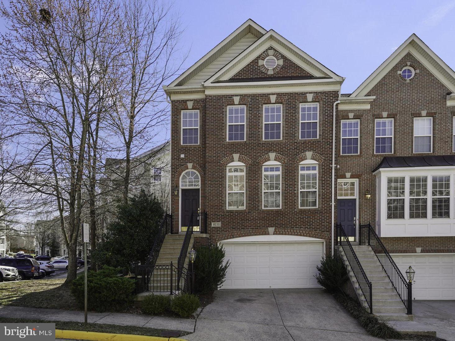 Beautiful 3 Level, 3 Bedroom, 3.5 Bath 2 Car Garage End Unit Brick Townhome Just off 95 in Lorton. Primary Bedroom includes Tray Ceiling, Luxury Bath and huge Walk-In Closet. Washer and Dryer on Bedroom Level. Kitchen Opens to Family Room with Fireplace. Lower Level Family Room and 3rd Full Bath. New Carpet and Freshly Painted Throughout.  Don't Miss this Opportunity!