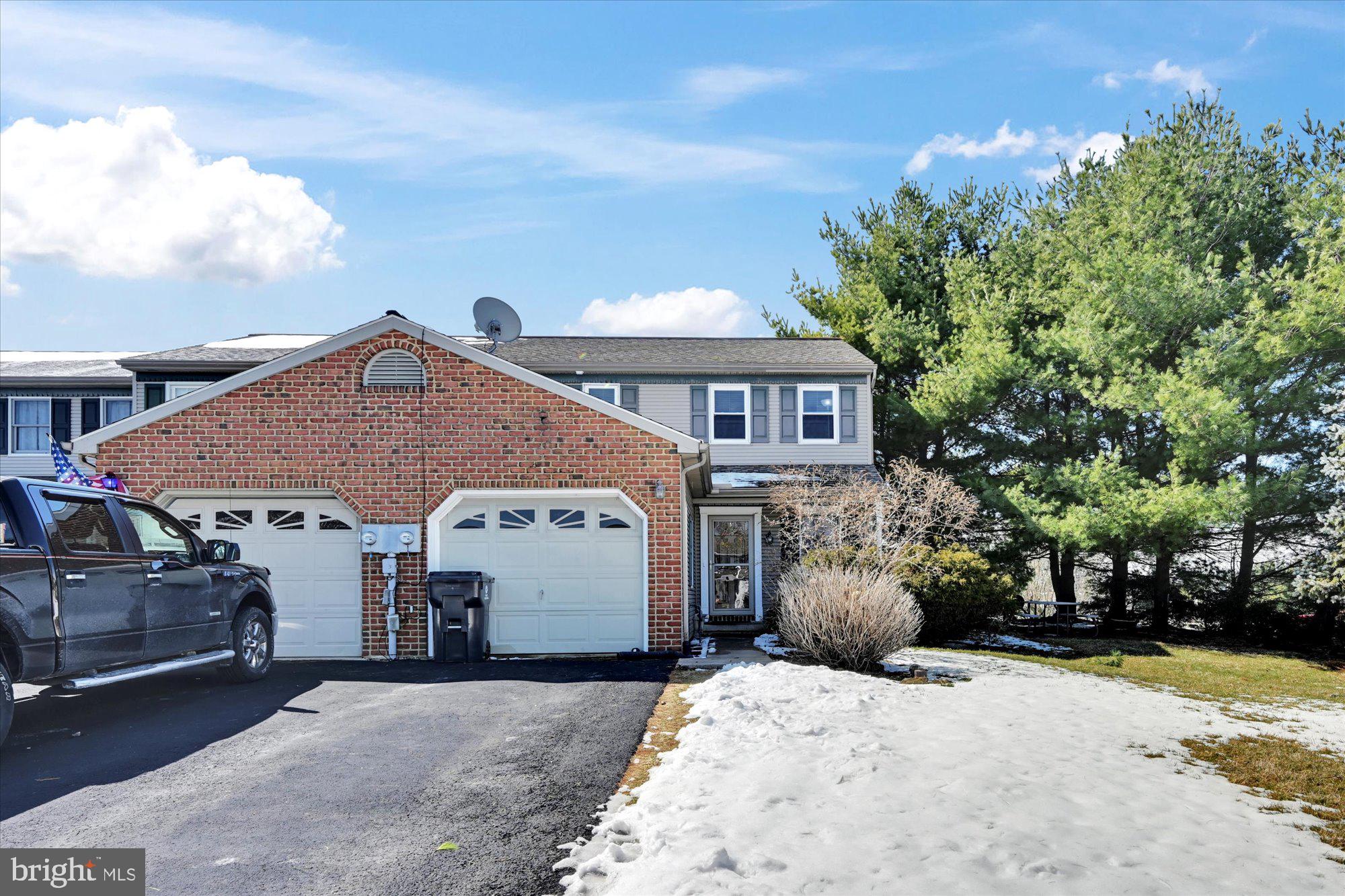 Well maintained end unit Townhome featuring  large deck, finished basement, new heating and cooling system, eight year old roof, upgraded countertops in the kitchen and bathrooms.