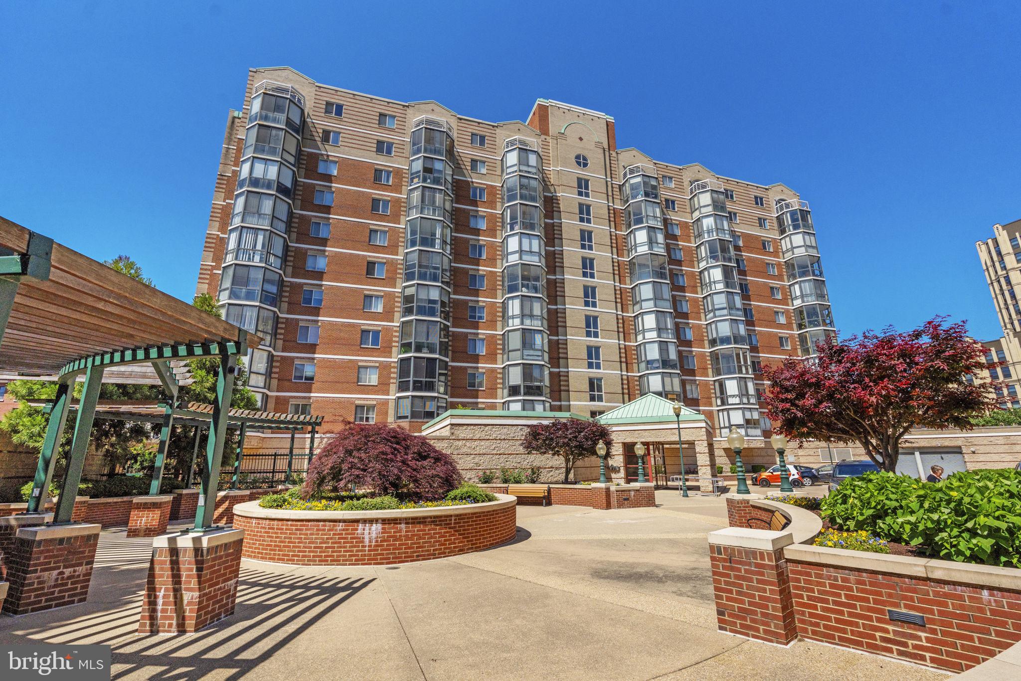 Welcome home to 24 Courthouse Square! Discover urban sophistication in this rare, meticulously maintained 829 SQFT, 1-bedroom, 1-bathroom condo, boasting a den and an enclosed balcony/sunroom with breathtaking floor-to-ceiling windows offering wonderful views for miles. Step into a world of modern elegance as natural light floods every corner of this stylish residence. The open concept living design seamlessly transitions into a versatile den, offering the perfect space for a home office or guest room. Entertain effortlessly in the sleek kitchen adorned with modern updates, including stainless steel appliances, and more. Sip your morning coffee or unwind with a glass of wine in the enclosed balcony/sunroom, where panoramic views which create a serene backdrop for any occasion.

Retreat to the tranquil bedroom oasis, featuring ample closet space and a footprint that will compliment bedroom furniture of any size, and a full bathroom which offers recent updates and ample space.

Conveniently located in the City of Rockville, residents enjoy the ease of access to popular shops, dining, and entertainment options, walking distance to the Red Line Metro, and minutes to I-270.

Experience the epitome of urban living with access to premium amenities including a controlled access building, assigned parking located in the underground parking garage, and a location that has always been highly desirable. 

Don't miss this opportunity to own a chic and sophisticated condo in the heart of the city. Schedule your private showing today and elevate your lifestyle to a new level of comfort and convenience.