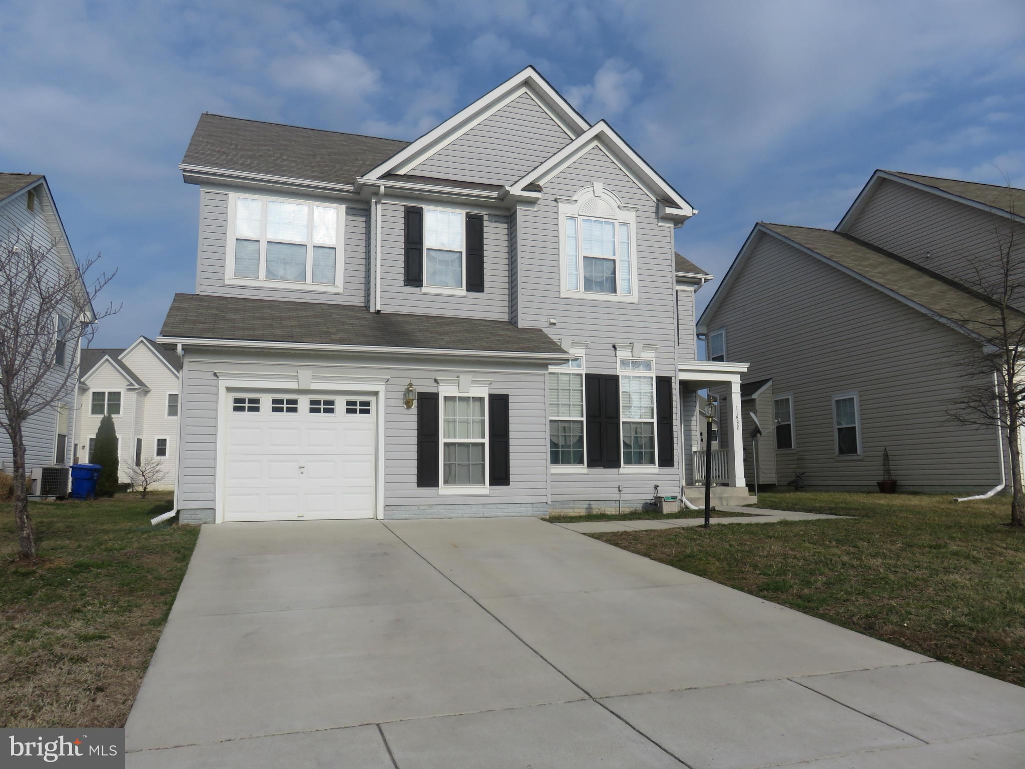 Don't Miss Out on this Beautiful Colonial home with 5 bedrooms!  Very spacious and well-maintained! Fully finished basement, with a full bathroom that includes a jacuzzi tub.  Home located in a cul-de-sac. Community center has a pool, and tennis courts.  Close to the Blue Crab Stadium, mall/and other shopping areas, and military bases.