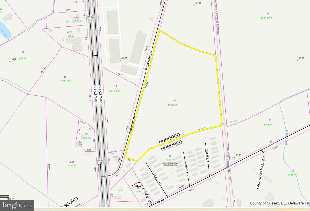 Discover a prime investment opportunity with this expansive 19.53-acre parcel of land, perfectly positioned for future development or long-term appreciation. This versatile property offers ample space, public utilities and soon to be the location of new Sussex county sewer pumping station.  Various uses available, whether you're considering residential development, agricultural ventures, or holding for future value growth. With no existing structures, investors can capitalize on the blank canvas to create a tailored project that meets market demands. The land's generous size allows for potential subdivision or multi-use development, maximizing your return on investment. Located in a growing area with increasing demand for housing and commercial spaces, this property is poised for significant appreciation.  Take advantage of the current market trends and secure your stake in this promising investment. Don't miss out on the chance to transform this land into a profitable venture!