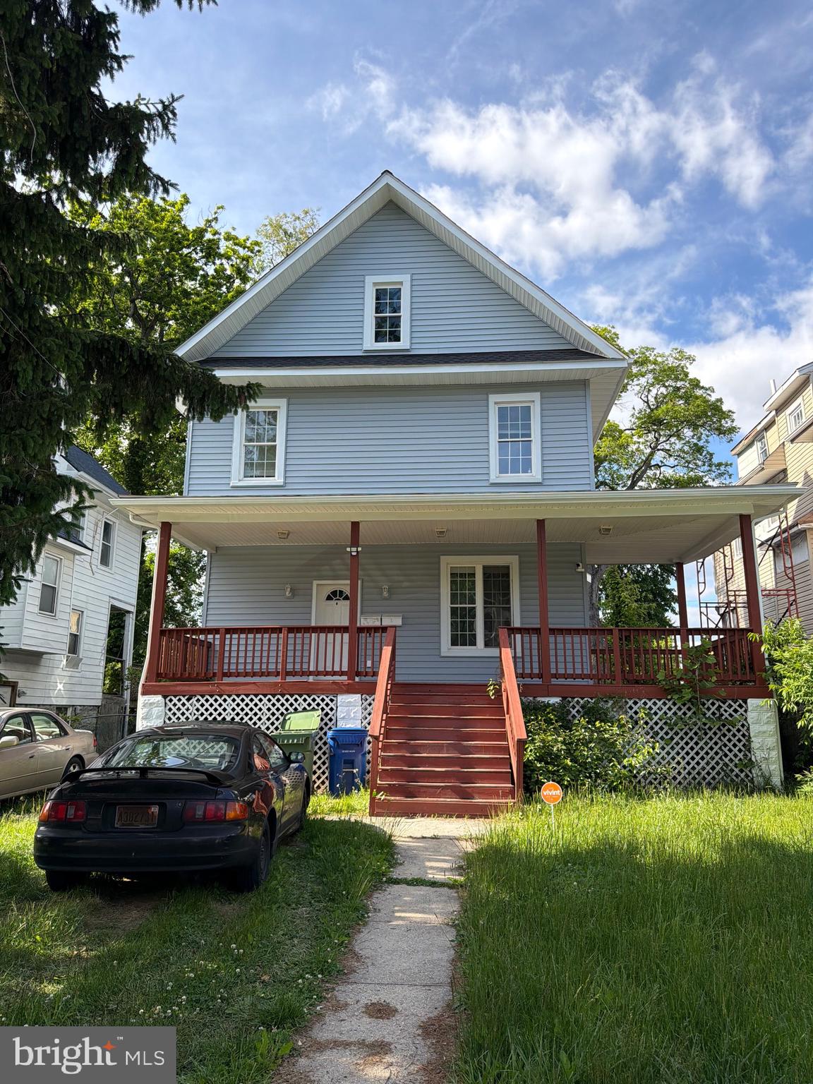 Excellent opportunity with this spacious multi-unit property in Baltimore featuring two separately metered units and strong income potential.
Unit 1 is currently occupied by the owner and is located on the main level and offers 3 bedrooms, 1 full bathroom, kitchen, and living room. Unit 2 is currently vacant, spans both upper levels and features 5 bedrooms, 2 full bathrooms, kitchen, and generous living space across two floors. 
The unfinished multi-level basement provides abundant storage space. Additional highlights include driveway parking, a large backyard, spacious covered front porch, new roof, and new siding.
Great opportunity for investors or owner-occupants seeking flexible living space and income potential.