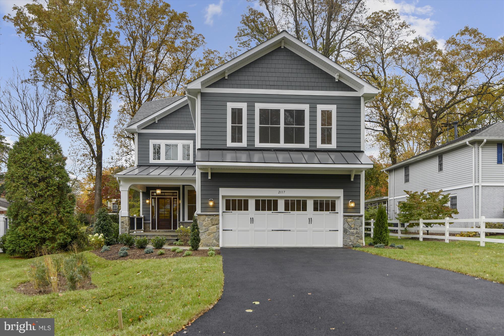 Beautiful brand new custom home with all the bells and whistles! 4 finished levels totaling nearly 6000 finished square feet. Chefs kitchen, custom built-ins throughout, and more! Huge private lot and walking distance to WFC metro. This one wont last long!