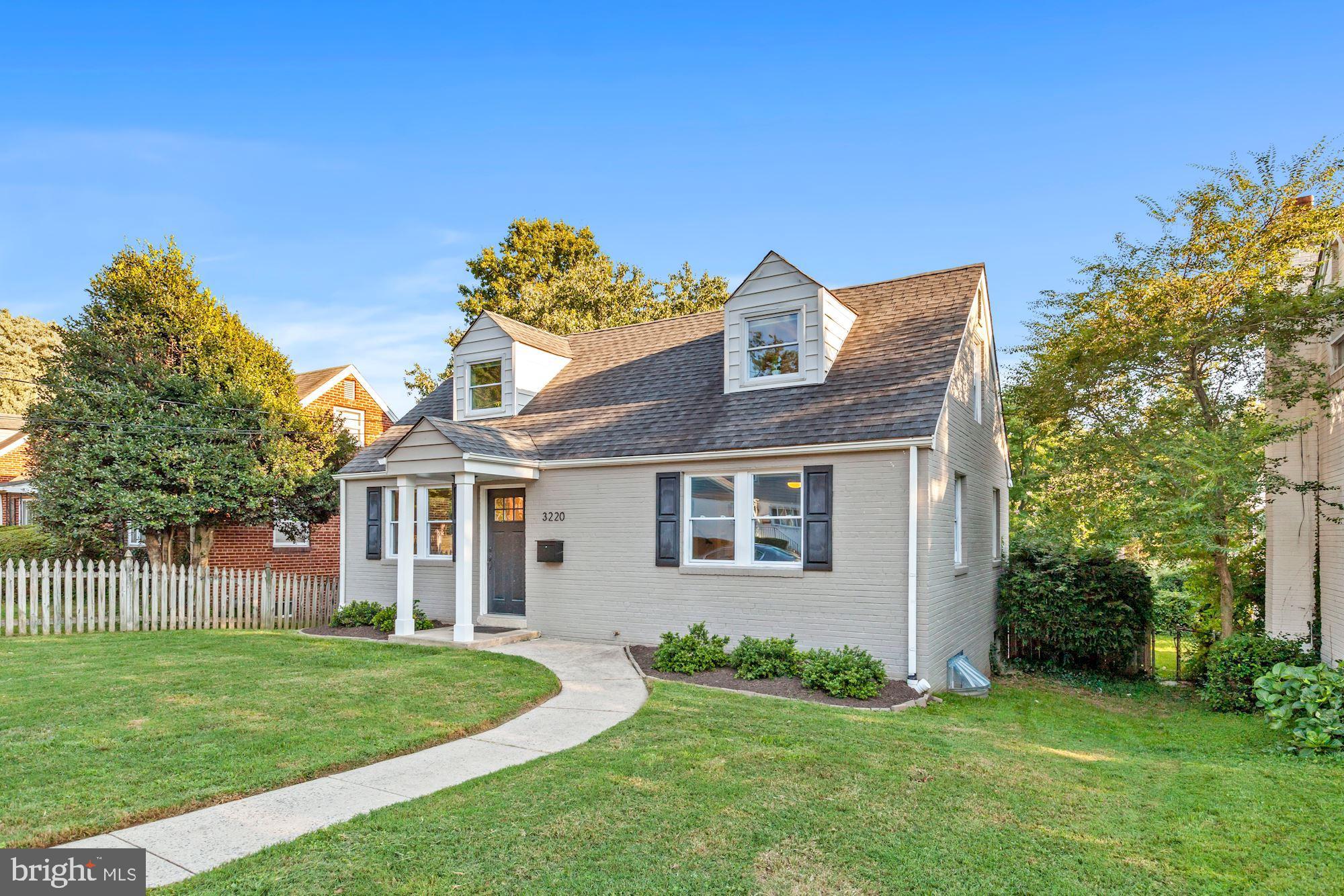 OPEN HOUSE CANCELLED. SELLER ACCEPTED OFFER

3220 Fayette Road is a classic Cape Cod that has been tastefully elevated and enhanced to meet the needs of a modern-day lifestyle. Sitting back on a spacious lot, this special home offers 3 levels of living; lush and mature landscaping; updated kitchen and baths and a luxurious primary suite. As you make your way into this home you are greeted with a light filled living room that is open to the kitchen and dining area. The kitchen includes recessed lighting, Frigidaire and Bosch appliances, gas cooktop and extra counter and storage space for style and function. The dining room has 180 degree views and dinner can often be enjoyed watching the beautiful sunsets. As you make your way to the western facing side of the home you have two generous sized bedrooms that share a full bath. The second level of the home is where you will find the dream primary suite, with a large private sitting area, recently remodeled bathroom, and walk-in closet.  The lower level includes an exercise room (or option for a 4th bedroom), a full bath, spacious rec room, separate laundry room, extra refrigerator, and plenty of extra storage space. Last but not least, make your way into your private outdoor oasis! This beautifully landscaped backyard has a new and expanded stone patio and is perfect for al fresco dining, and entertaining! The outside of the house has a dedicated 240 volt outlet capable of charging any electrical vehicle. The house is 2 blocks away from Homewood Park, a 5 minute walk to St. Paul’s Park, and less than a 10 minute walk to the heart of the Town of Kensington’s Historic District with shops, restaurants, parks, the Kensington MARC train, weekly Farmers Market all year long, and more!