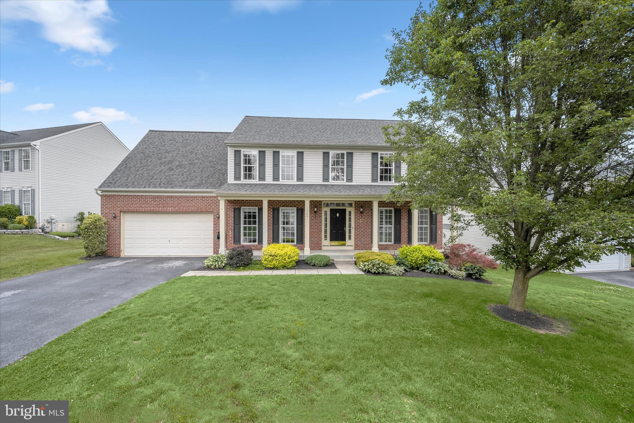 Welcome to this beautifully updated 5-bedroom Colonial nestled in the sought-after Jenna Estates community of Marriottsville. Thoughtfully enhanced with numerous recent improvements, this exceptional home offers spacious living areas, modern conveniences, and a functional floor plan designed for today's lifestyle. A dramatic two-story foyer with hardwood flooring welcomes you inside, flanked by an elegant dining room adorned with classic moldings and a private office featuring French doors and hardwood floors, creating the perfect work-from-home space.
At the heart of the home is the expansive eat-in kitchen, complete with granite countertops, a center island with breakfast bar seating, sleek stainless steel appliances, decorative backsplash, pantry storage, and a bright breakfast room highlighted by soaring vaulted ceilings. Just off the kitchen, the inviting family room offers comfortable gathering space and picturesque views of the backyard. A powder room, mudroom, and convenient garage access complete the main level.
Upstairs, the impressive primary suite serves as a private retreat, featuring vaulted ceilings, a walk-in closet, and a beautifully renovated en-suite bath with dual vanities, a soaking tub, and a glass-enclosed shower. Three additional generously sized bedrooms, a full hall bath, and a spacious laundry room complete the upper level. The finished walkout lower level provides even more living space with a large recreation room that opens directly to the patio and fire pit area, along with a versatile bonus room, full bath, and ample storage space.
This home is further enhanced by an extensive list of recent updates, offering peace of mind and exceptional value, including a new roof (2021), new HVAC system and furnace (2021), new hot water heater (2021), all new main-level flooring (2021), new stainless steel kitchen appliances (2022), new washer and dryer (2022), backyard drainage system (2022), whole-house generator wiring (2024), and an electric dog fence installed in the backyard (2025). Combining timeless style, modern upgrades, and a desirable location, this move-in-ready home is a rare opportunity in one of Marriottsville's most established communities.
Some Photos have been virtually staged