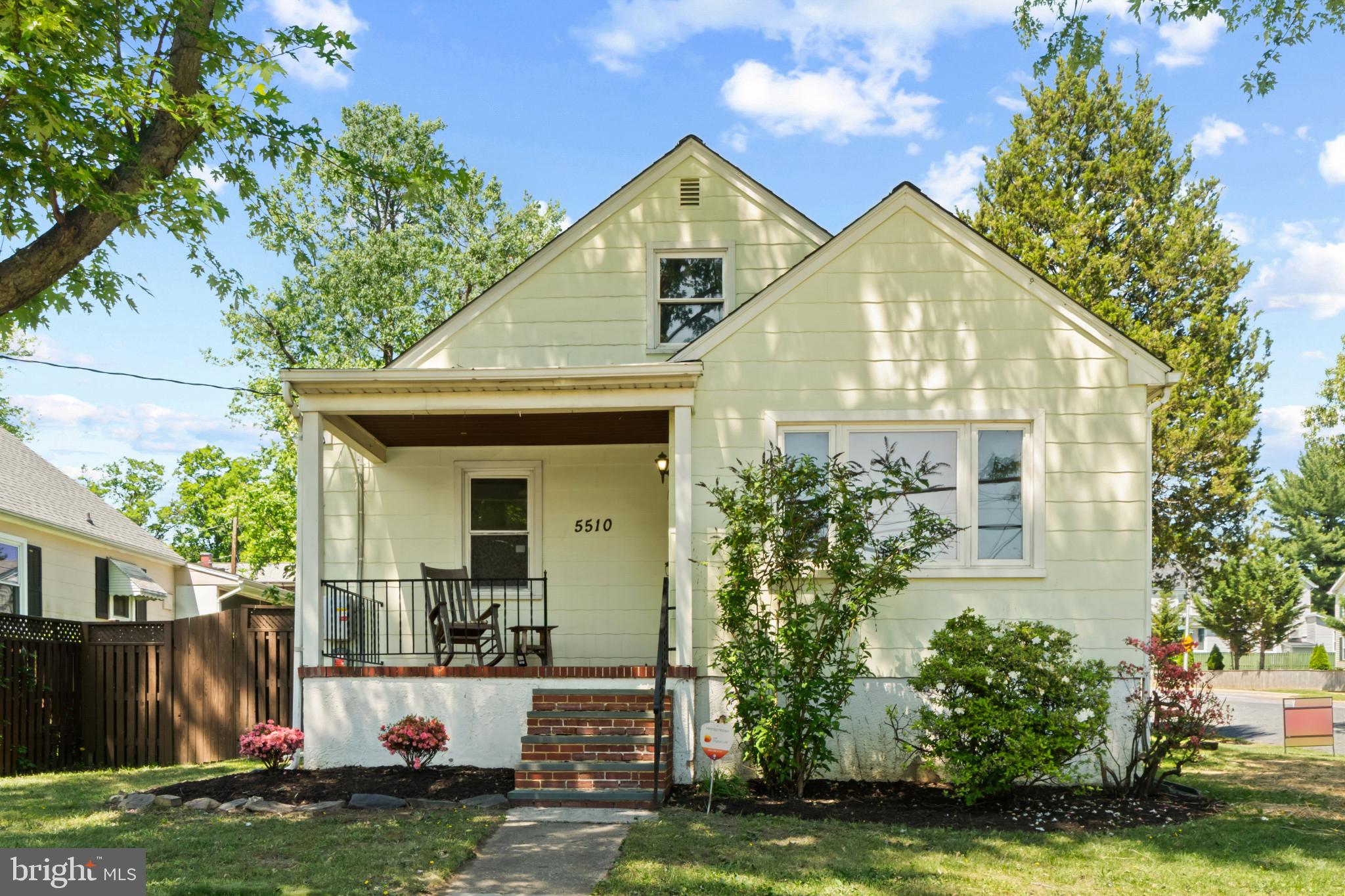 Located on a desirable corner lot in the Glenham-Belford community of Northeast Baltimore, this well-maintained home offers versatility, space, and valuable upgrades throughout. The inviting front porch welcomes you into a home featuring 3 bedrooms, 2 full baths, and approximately 1,926 finished square feet of living space. Hardwood and tile flooring add timeless character, while replacement vinyl windows provide energy efficiency and natural light throughout the home.
Solar panels are owned and included with the sale. The house has very low electric bills and the owner gets paid from the electric company for the electricity generated by the panels. About $45-50/month.
The main level kitchen is updated with quartz countertops and sink and includes a refrigerator with ice maker. The finished lower level features a private entrance and an efficiency apartment setup complete with tile floors, full bath, kitchen area, and separate living space — ideal for extended family, guests, or potential rental opportunities. Both kitchens include a gas stove, built-in microwave, dishwasher, and refrigerator.
An enclosed breezeway connects the home to the oversized 2-car garage equipped with electric service and automatic garage door opener. The attic offers exciting expansion potential with an oak staircase, existing heat and A/C ductwork, and hardwood floors already in place for possible future bedrooms or finished living space. Additional highlights include a roof replaced within the last 5 years, brand new gas furnace, on demand water heater, privacy-fenced rear yard, large outdoor storage shed, and lower-level laundry room with washer and dryer included. This property combines classic charm, functional living space, and future possibilities in a convenient Northeast Baltimore location.
