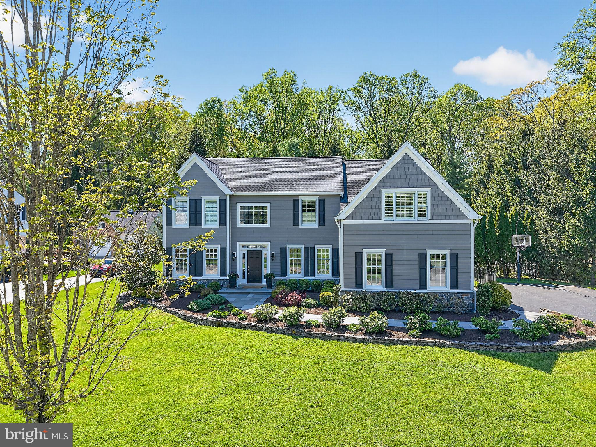 Rarely offered in the highly desirable Oakwood community, this exceptional 4 Bedroom, 4 Full Bath, 1 Half Bath residence presents a refined blend of luxury, comfort, and everyday functionality—perfectly suited for today’s move-up buyer. Tucked away on a quiet cul-de-sac and offering approximately 4,489 square feet of beautifully finished living space, this home delivers both presence and practicality in one of West Chester’s most sought-after locations.

A welcoming foyer sets the tone, flanked by an elegant living room and formal dining room adorned with crown molding and chair rail—ideal for hosting memorable gatherings. Refinished hardwood flooring flows throughout much of the main level, complemented by stylish plantation shutters that add warmth and sophistication.

At the heart of the home, a thoughtfully designed, light-filled kitchen impresses with custom 42” cabinetry with crown molding, soft-close drawers, granite countertops, and a full suite of high-end appliances including a Thermador 6-burner gas range, Miele dishwasher, KitchenAid wall oven, built-in refrigerator, and Sharp microwave integrated into a center island. The adjoining breakfast area overlooks a private outdoor oasis designed for entertaining, complete with pergola, built-in gas grill with granite counter, gas firepit, fenced yard, and mature evergreen privacy landscaping.

The vaulted family room, just off the kitchen, features a cozy gas fireplace—creating a natural gathering space for everyday living. A first-floor office/library offers flexibility for remote work, while a well-appointed powder room and convenient laundry/mudroom with garage and yard access enhance daily ease.

Upstairs, the primary suite serves as a true retreat with hardwood flooring, tray ceiling, walk-in closet, and a luxuriously remodeled bath. A finished bonus room provides valuable flex space—ideal for a sitting room, fitness area, or private office. Two additional bedrooms share an updated Jack-and-Jill bath, while a fourth bedroom is serviced by a renovated hall bath.

The finished lower level expands the home’s versatility, featuring a well-equipped wet bar, generous entertaining space, additional office area, a full bath and ample storage—perfect for game days, gatherings, or extended stays.

Significant recent updates include Hardie Board Siding (2017), Outdoor Kitchen & Living Space (2017), Pavilion (2018), New HVAC (2019), New Roof ( 2024), Energy-Efficient Tankless Hot Water System (2020), and front window tinting to protect interior finishes. Washer, dryer, and refrigerator are included, along with a 1-year AHS Home Warranty for added peace of mind.

Ideally located with convenient access to Route 202, offering an easy commute to King of Prussia, Delaware, and beyond. Enjoy proximity to the vibrant shops and acclaimed restaurants of West Chester and Malvern Boroughs, everyday conveniences including multiple grocery options and favorites like Wawa, and Rita’s Water Ice, as well as nearby parks and nature destinations such as East Goshen Park, Okehocking Preserve, and Ridley Creek State Park.

Situated within the award-winning West Chester Area School District and close to prestigious private schools including Malvern Prep, The Phelps School, and Episcopal Academy.

This is a rare opportunity to secure a beautifully updated home in a prime location where lifestyle, luxury, and convenience intersect. Take a look then take action!