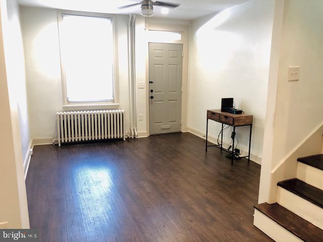 Available May 1st. Friendly, quiet block in walking distance to Fishtown and Northern Liberties. This two bedroom turn of the century home has an open living and dining room, galley style kitchen, a small private yard, a beautiful custom tile bath with glass enclosed shower on the 2nd floor, gas cooking and radiator heat, recessed lights and ceiling fans, and basement storage. Cat-friendly with $200 non-refundable pet fee. Private rear yard. Tenants are responsible for all utilities. Water will be billed to tenant monthly. ------ Requirements: Applicants to make 3x the monthly rent in verifiable net income, credit history to be considered, no evictions within the past 4 years, and must have a verifiable rental history with on-time rental payments. Exceptions to this criteria may exist under the law and will be considered.