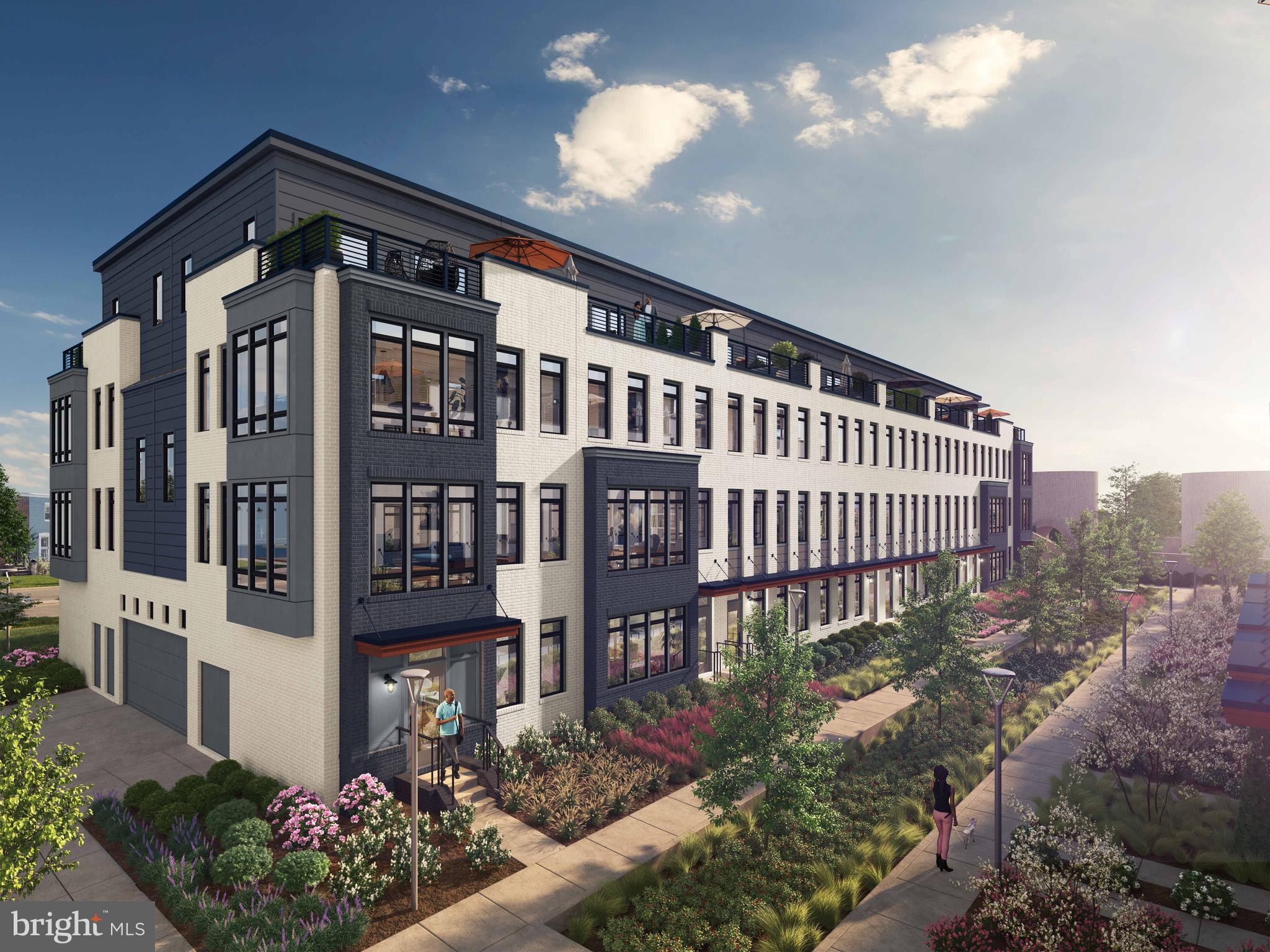 Now under construction for  Fall 2026 move-in!  Introducing the Powell at Reservoir District  - a 2,000 SqFt townhome with 3 BR / 2.5 baths and 2,000 SqFt.  Come see Reservoir District - DCs fasting selling new townhome community with over 105 homes sold in the since opening.  Reservoir District will feature 146 modern new EYA townhomes, along with exceptional onsite amenities including a new DC community center, 6-acre public park, future shops and restaurants, and more.  The Powell also features a contemporary kitchen, eco-friendly all-electric design, 2-car garage parking and loft level with access to rooftop terrace.