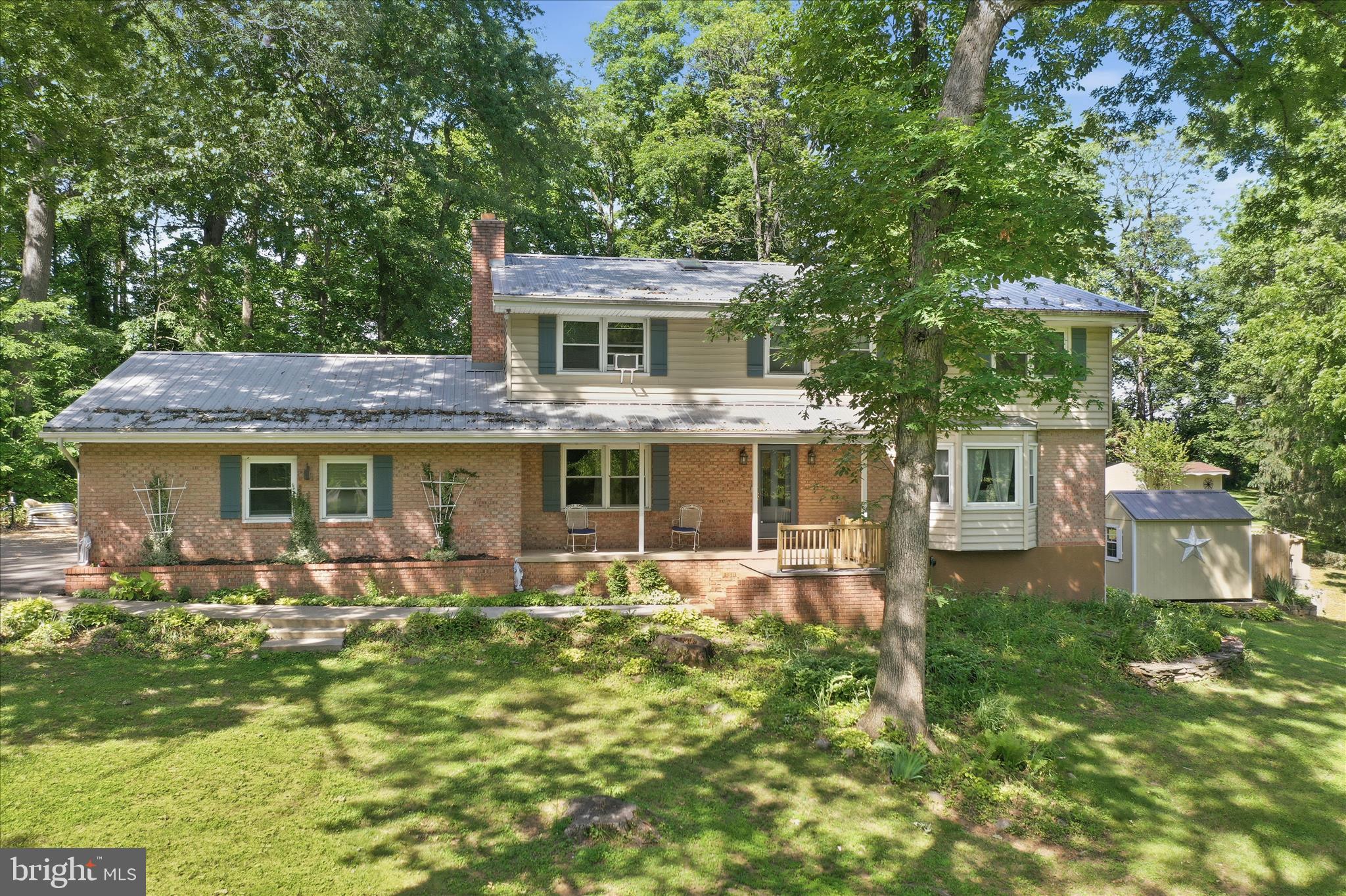 Summer vibes start here! This beautifully maintained Colonial is perfectly situated on over 2 private acres, featuring a resort-style backyard with an in-ground pool and pool house, 4 spacious bedrooms and 2.5 baths, this home has been thoughtfully updated with fresh paint, and updated kitchen and bathrooms.
Inside, you'll find a warm and inviting floor plan highlighted by hardwood and ceramic flooring throughout much of the home. The updated kitchen offers ample workspace and flows seamlessly into the living areas, making it perfect for everyday living and entertaining. Just off the kitchen, the enclosed rear deck provides a wonderful space to enjoy the outdoors year-round while taking in views of the private backyard.
Step outside and get ready for endless summer fun! The backyard oasis features a private in-ground swimming pool complete with a pool house, creating the perfect setting for family gatherings, cookouts, and relaxing weekends at home. The expansive 2+ acre lot offers plenty of room for recreation, gardening, or simply enjoying the peaceful surroundings.
Additional amenities include spacious bedrooms, a primary suite with private bath, ample storage, updated fixtures, mature landscaping, and plenty of outdoor space for entertaining. Enjoy the privacy of a country setting while remaining just minutes from shopping, dining, schools, and convenient interstate access for commuters.  The ideal blend of peaceful country living and everyday convenience. 
This property truly offers the best of both worlds—privacy, space, and modern updates in a location that keeps you connected to everything you need. Don't miss your opportunity to make this exceptional property your new home!