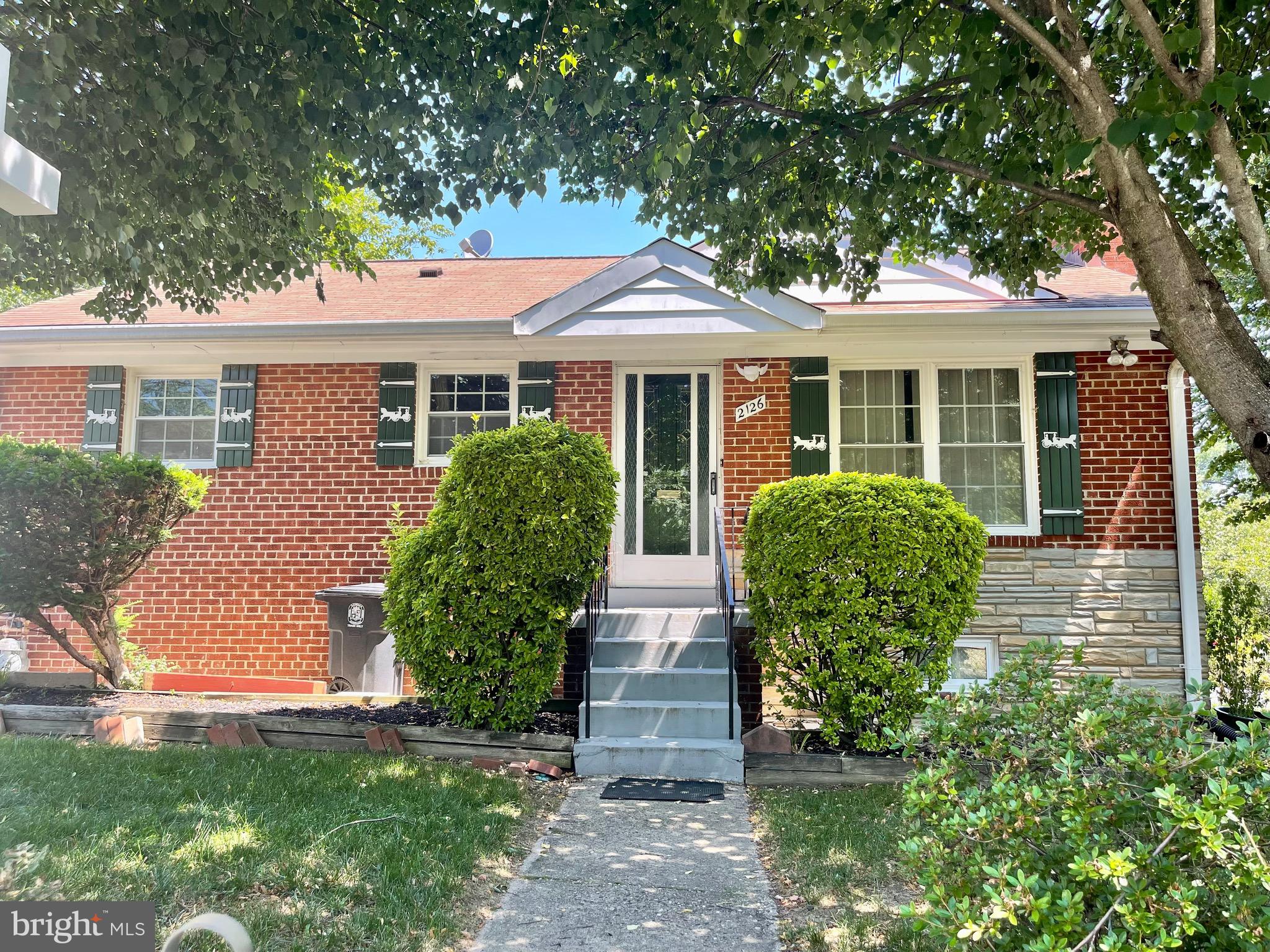 Do not miss this all  brick exterior home located on a large beautiful  fenced corner lot. 
Easy  access to Rt 495/New Hampshire Ave, Riggs Rd, close to shops and public transportation.  
The large lot at  front and back yard are beautifully kept  with mature trees and well maintained grass. 
This home has a private driveway that could easily accommodate 3/5 cars, a nice covered side porch next to the side door closest to  the kitchen and stairs to the walk up basement.  On the  main level there is the living/dining room with a fireplace, 3 good size bedrooms and 1 full bathroom, and  the galley kitchen. The basement has a family room, 2 rooms/den, kitchenette/laundry area,  a full bathroom, utility and storage room, new HVAC,  Two  oversized sheds with electricity and A/C, the largest could  be easily be a  home  office. 
Very convenient location and easy access to Rt 495/New Hampshire Ave and Riggs Rd.