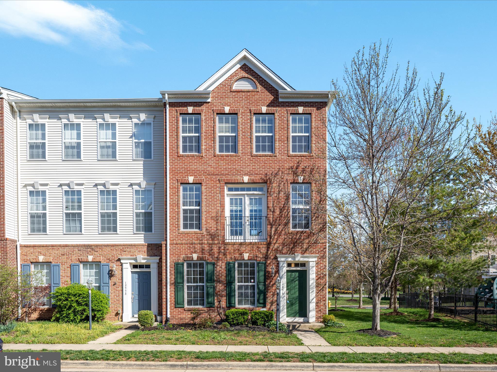 Bright & Elegant End-Unit Townhome in the Sought-After Villages of Piedmont!

Don't miss this beautifully maintained, sun-filled end-unit townhome ideally located next to the playground and surrounded by additional parking in the highly desirable Villages of Piedmont community. From the moment you step inside, you'll be welcomed by warm hardwood floors, a private entry-level office, and a convenient half bath—perfect for today’s lifestyle needs.

The main living level features a spacious, open-concept design highlighted by a large eat-in kitchen with island, complimented by stylish backsplash and matching pendant lamps. Enjoy a new gas range, recently updated dishwasher, microwave, refrigerator and kitchen faucet. Entertain with ease in this inviting space, where the living and dining areas flow effortlessly together, extending out to the Trex deck installed 2020. A second half bath adds extra convenience for guests.

Upstairs, retreat to your serene Owner’s Suite complete with soaring ceilings, a walk-in closet, and a luxurious bath featuring a double vanity and soaking tub—your personal sanctuary. Thoughtful updates throughout the home include new carpet, new toilets, freshly painted doors and shutters, a new garage door motor, and water heater replaced in 2020.

Enjoy miles of scenic walking trails, acres of preserved natural beauty, a community pool, tot lots, tennis and basketball courts—all just minutes from major commuter routes for easy access to everything Northern Virginia has to offer.