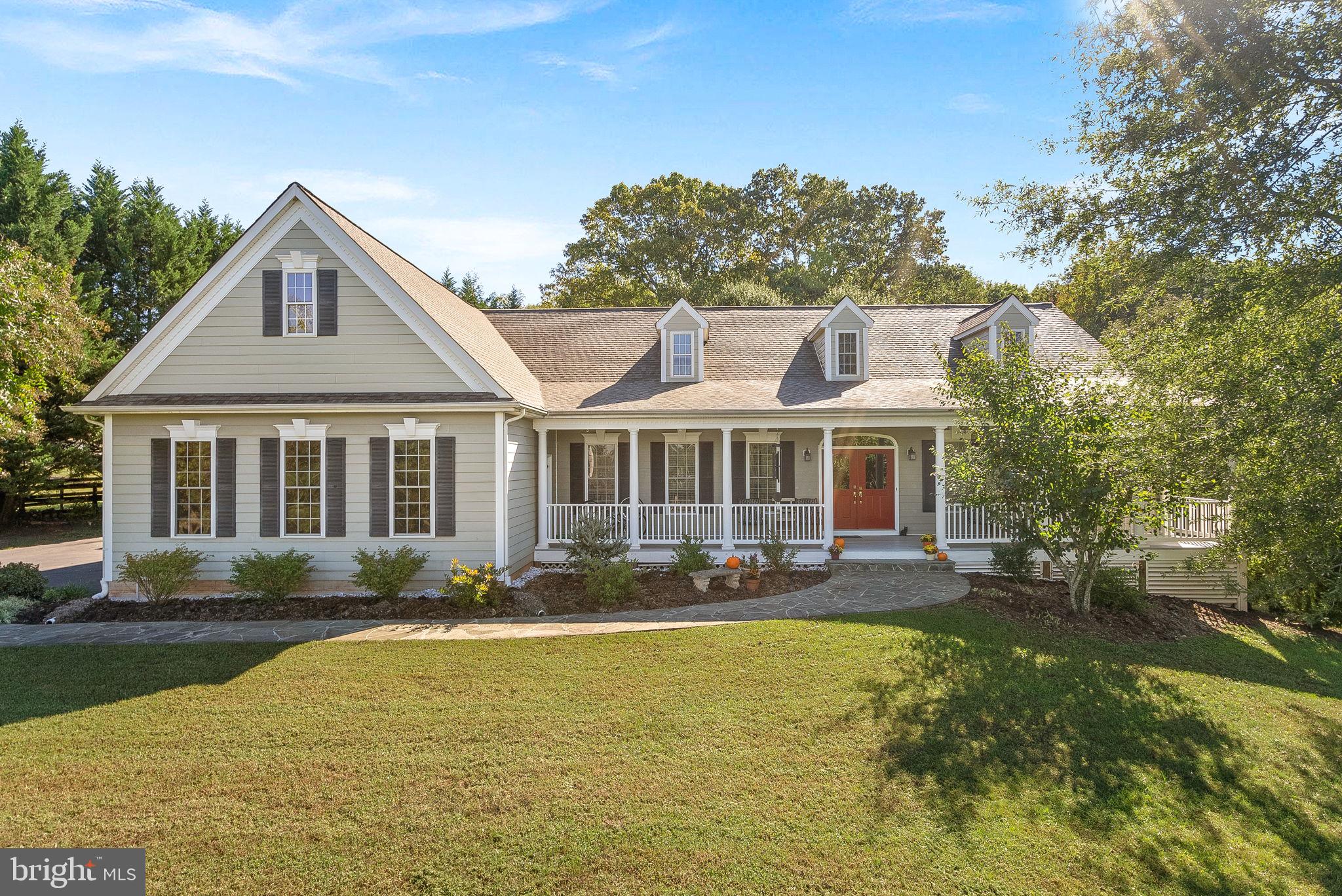 **Sellers are considering all offers and will offer a $10,000 closing cost credit to buyers with an acceptable offer by October 1, 2025**


Nestled in the sought-after Cedar Creek Farm equestrian community of Nokesville, VA, this elegant 4-bedroom, 3.5-bath home offers over 5,300 sq ft of finished living space on a scenic 10-acre lot.

Designed for horse lovers, the property features a 5-stall center-aisle barn, fenced pastures, run-in shed, and access to a community riding ring and trails.

Inside, enjoy main-level living with high-end finishes throughout. The vaulted family room with wood beams and fireplace opens to a gourmet kitchen and sunny breakfast nook. A formal dining room with tray ceiling adds charm.

The primary suite is a private retreat with a tray ceiling, walk-in closet, and a spa-style bath. Two additional bedrooms share a hall bath, plus there’s a home office, half bath, and laundry room on the main level.

A finished basement offers extra living space, while the two-car garage and rear sunroom provide convenience and versatility. The lot includes both open fields and wooded areas for privacy and recreation.

Recent Updates:
HVAC (2021) | Roof (2022) | Deck (2022) Water Heater (2023) | Propane Line (2024) Fencing (2023) | Landscaping (2024)