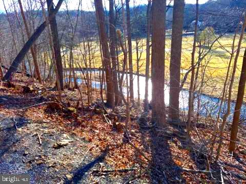 One acre lot, on a most interesting setting; tucked into a wooded Carroll Valley hillside, with the creek running below, also touch the Carroll Valley Golf Course. Stones throw away from the resort and the ski slopes, it's a perfect get away spot. Previous sellers have have have compiled house and site plans to fit the unusual terrain. Ready for someone with vision to build  out of ordinary homes. Because the slope is greater than 15%, a normal perc test can not be done. It will need to have one of the Alternate septic systems designed.
Near Historic Gettysburg, National Military Park, and Museum, Liberty Mountain Ski Resort, Golf Courses, beautiful orchards and wineries. Similar one acre lot is also listed next to this one.