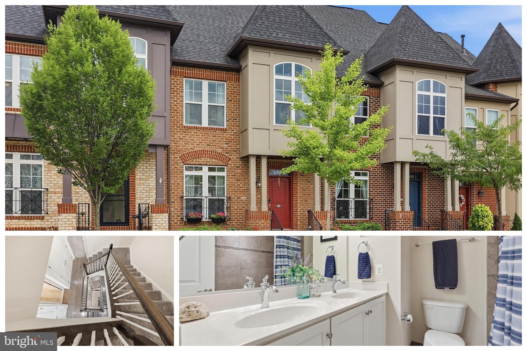 Beautifully updated interior townhome in the sought-after EastChurch community, just moments from downtown Frederick. This stunning 4 level, 4 bedroom, 3.5 bathroom home features modern finishes and stylish touches throughout, with abundant natural light, an open and inviting floor plan, hardwood flooring on the main level, and brand-new carpet throughout. The gourmet kitchen is designed for both everyday living and entertaining, offering generous counter space and high-end finishes, while the cozy living room fireplace creates the perfect space to unwind. Upstairs, you’ll find a beautiful primary suite with an ensuite bathroom, two additional bedrooms, and a full hallway bath. The spacious loft with its own private terrace offers incredible flexibility for a home office, lounge, or guest retreat. The finished basement expands the living space even further with a large recreation room, private fourth bedroom, and an additional full bathroom—ideal for guests or multi-generational living. Step outside to enjoy the private patio and easy access to the detached two-car garage. Located in a low-HOA community with fantastic amenities, this move-in-ready home offers the perfect blend of comfort, style, and convenience in one of Frederick’s most desirable neighborhoods. Schedule your showing today!