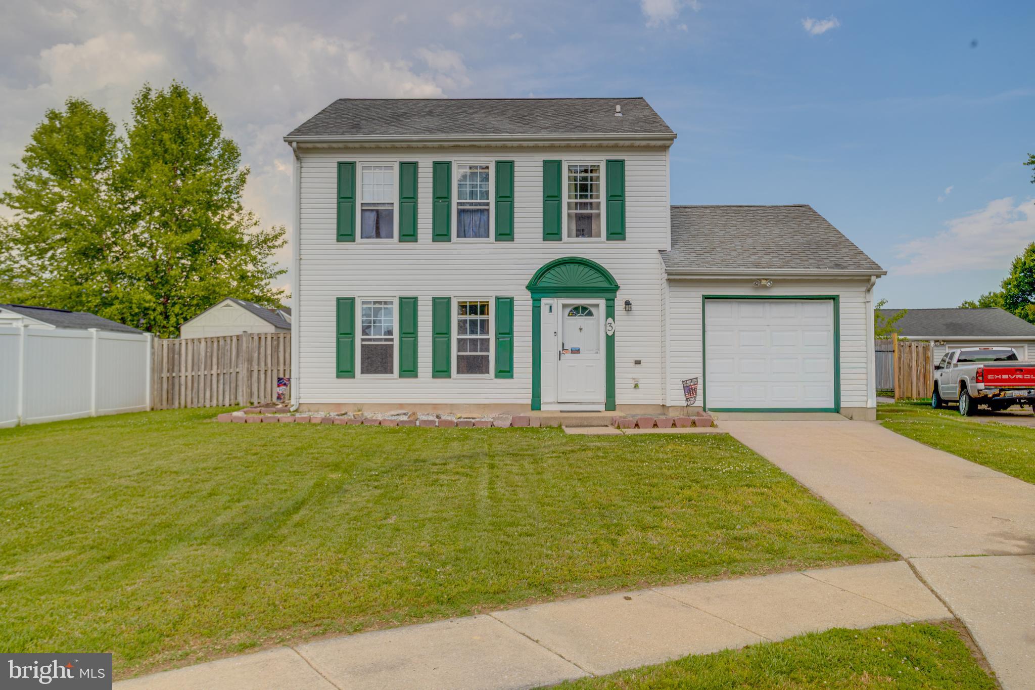 AGENTS - PLEASE VIEW AGENT REMARKS IN BRIGHT MLS. Welcome to 3 Tanya Garth, a charming and beautifully maintained 3-bedroom, 1.5-bath home nestled in the heart of the vibrant Cunninghill Cove community in Baltimore. This inviting residence offers a perfect blend of comfort and functionality, featuring abundant natural light that streams through numerous large windows, creating a warm and welcoming atmosphere throughout every room. The spacious kitchen and dining room are thoughtfully designed to flow seamlessly together, making it an ideal space for family meals, casual dining, and entertaining guests. From here, you have direct access to a generous back deck, perfect for outdoor gatherings, barbecues, or simply relaxing while enjoying the fresh air.

Inside, you’ll find ample bathroom storage that helps keep your space organized and clutter-free, along with ceiling fans installed in nearly every room to ensure year-round comfort. The large, fully fenced backyard is a true highlight of this property, offering plenty of space for children to play or for hosting outdoor activities. It also includes two handy sheds for extra storage and a gravel area that’s perfectly suited for a cozy fire pit, creating a wonderful spot to unwind on cool evenings with family and friends.

Living in Middle River means being part of a friendly and vibrant neighborhood known for its strong sense of community and convenient access to local amenities, schools, parks, and shopping centers. Whether you’re a first-time homebuyer, a growing family, or someone looking to settle into a welcoming neighborhood, this home offers an exceptional opportunity to enjoy comfortable living in a desirable location.

Offers may be entered ONLINE through Friday, June 12, 2026 at 5:00 pm. AT SELLER'S DISCRETION, AN OFFER MAY BE ACCEPTED AT ANY TIME.