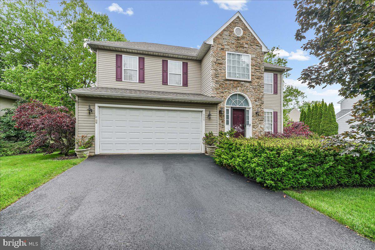 Welcome to one of the best spots in Branford Village! Backing up to the walking trail, with a beautiful yard , this home features 4 bedrooms, 2.5 baths and just a ton of upgrades and extras! Enter into a 2 story foyer, from the moment you step inside you can see pride of ownership! Big eat in kitchen with granite countertops and center island, double convection oven, reduction cooktop, built in microwave, newer dishwasher and trash compactor! The family room features a gas fireplace, projection TV/screen and Bose sound speakers. The formal dining room has wall speakers (in the wainscoting) and decorative moulding. The powder room and coat closet, as well as most of the closets in the house, have automatic lights that turn on when you open the door.  You will absolutely notice the glass door knobs! The formal living room is large and comfortable. The second floor laundry has storage cabinets, a Corian utility sink and newer washer and dryer (2023).  The primary bedroom is huge with a vaulted ceiling, and a big walk in closet with a quality organizer. The private primary bath has radiant heat in the floor, a soaking tub as well as a bidet!  The additional 3 bedrooms all have built in speakers, and closet organizers with shelving! The hall bath was recently renovated into a "walk in shower" type tub and it's super nice.  The basement is unfinished but houses some really great upgrades including 2 newer water heaters (2020), newer gas furnace with WIFI enabled Aprilair thermostat, water treatment system with purifier and softener, and a work bench/area! Can't say enough about the lot, overlook your back yard from the sliders to a  big composite deck! Going to try to list the extras, there are a ton....2 Car Garage with EV plug, parking lasers, shelving and utility sink, whole house Generac generator, outside hose bibs, amazing lighting features (dimmers everywhere, picture lighting, etc), a modern whole house fan with timer, plus a newer roof! Branford Village is such a great development, quiet streets yet close to East Fallowfield Community Park, Rt 30 and the PA Turnpike! Such a great find!!