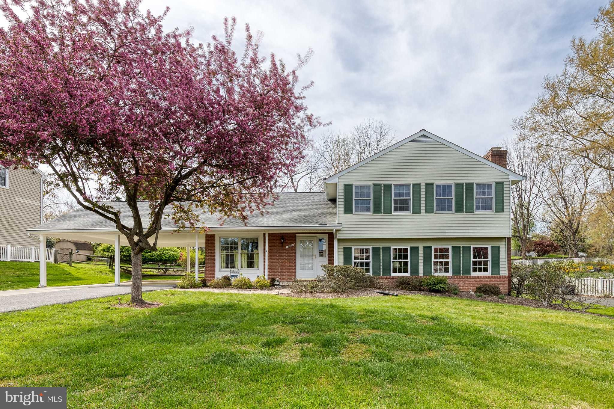 Come see this very well maintained home in the sought after neighborhood of Dunloggin in Ellicott city. Roof is brand new in 2024. The house boasts 3 spacious bedrooms and 2.5 baths with a potential 4th bedroom with full window on the bottom level.  All you have to do is add 1 wall and a door. The home has a large 2 car, carport which can be converted into a garage. 
The main floor has a kitchen, dining area, and living room. Also boasts a four season sunroom that can be used year round.  Upstairs you have the 3 bedrooms and 2 full baths. On the lower level there is a large family room with a cozy fireplace. You will also find a half bath, and large office room that can be easily converted into a bedroom with one wall and door. This room has a full sized window (egress). Utility room and walk out to backyard finish out the bottom level. The expansive fenced yard is well maintained,  and mostly flat. Has a stone patio and large shed in good condition. 
This house is tucked away is one of the best neighborhood in Ellicott city as it is quiet, walkable, with no through traffic. Walkable to the districted schools: Northfield Elementary and Dunloggin Middle, and a quick drive to Centennial High. You can also walk to the Miller Branch Library as well as local playgrounds.  No HOA fees, yet the neighborhood has many  activities and events. Deep enough in the neighborhood that there is very little traffic or noise, yet close enough to amenities on route 40, long gate shopping center, and commuter routes to Baltimore and DC. Priced to sell quickly, come see it before its gone.