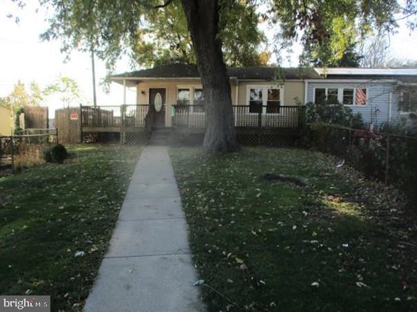 A Must see inside to see how spacious this Duplex is !!! Open floor plan through out. Family room opens to rear deck. Large rear yard with shed. Covered Front deck  and rear deck ! This home features 2 bedrooms and full bath. Some upgrades done in the past to include kitchen & more. Close to schools , Community College, Parks and shopping. Easy access to tunnels and Key Bridge. Agents view documents on this listing and and agent remarks for contract details. Call Showing Time / CSS to show. OPENS TO INVESTORS 12.5