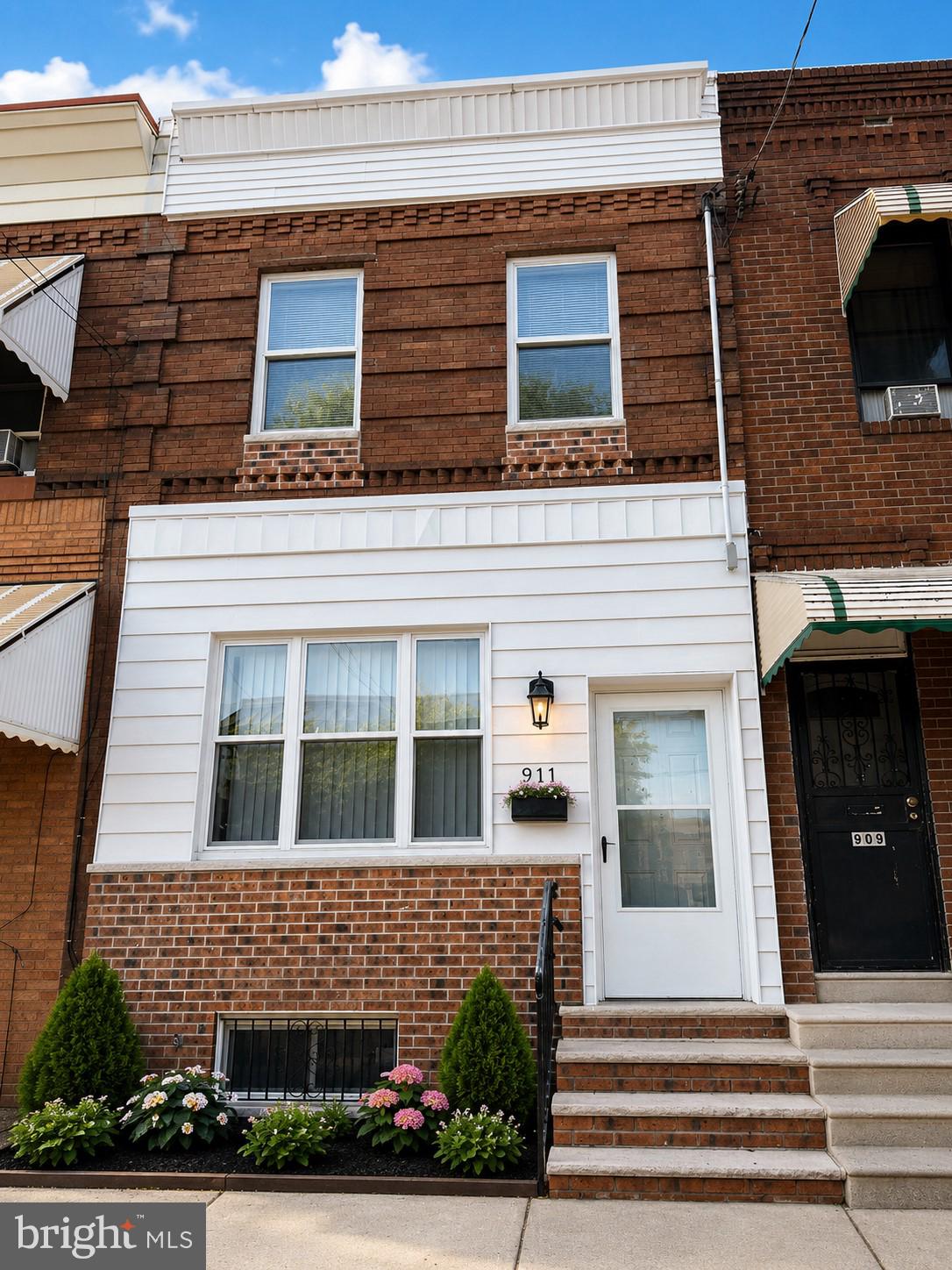 owner  completed a full renovation  just a few years ago. This spacious 1400 sq. ft home features an open floor with a large living room, formal dining area, and an updated kitchen. Enjoy central air conditioning, beautiful cherry wood cabinetry, granite countertops, and plenty of cabinet space. Upstairs offers three generously sized  bedrooms with ample closet space. The oversized front bedroom includes an additional bonus area that can be used as a walk-in closet, home office , nursery or sitting room. some photos have been virtually staged to illustrate the property 's potential.