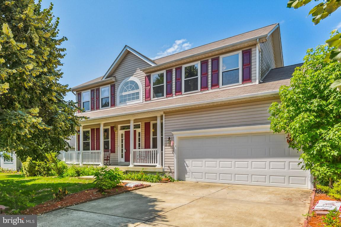 PRICE ADJUSTMENT!  This well maintained 4 bedroom, 3.5 bath Colonial in the well established neighborhood of Bayview Hills.  The upstairs has been freshly painted and new carpeting has been installed.  Both bathrooms upstairs have recently been updated.  The main floor has eco friendly bamboo flooring.  The open kitchen / morning room and den are filled with lots of sunshine.  Floor to ceiling bookshelves enhance the living room and den.  The in-law suite downstairs can be accessed by an existing chairlift.  The suite includes a handicap accessible bathroom and a walk-in closet.  Store all your pantry items in the large pantry downstairs.  There is plenty of storage space for your holiday decorations, seasonal clothes, etc.  Enjoy the outdoors on your wrap around front porch.  Or perhaps grill out on your back deck.  Want a break from the bugs and sun, just move to the screened- in porch that also has a fan.  Less then a mile from the Chesapeake Bay if you are in the mood for some fun on the water.  Easy commute to Joint Base Andrews, the Capitol Beltway and Annapolis