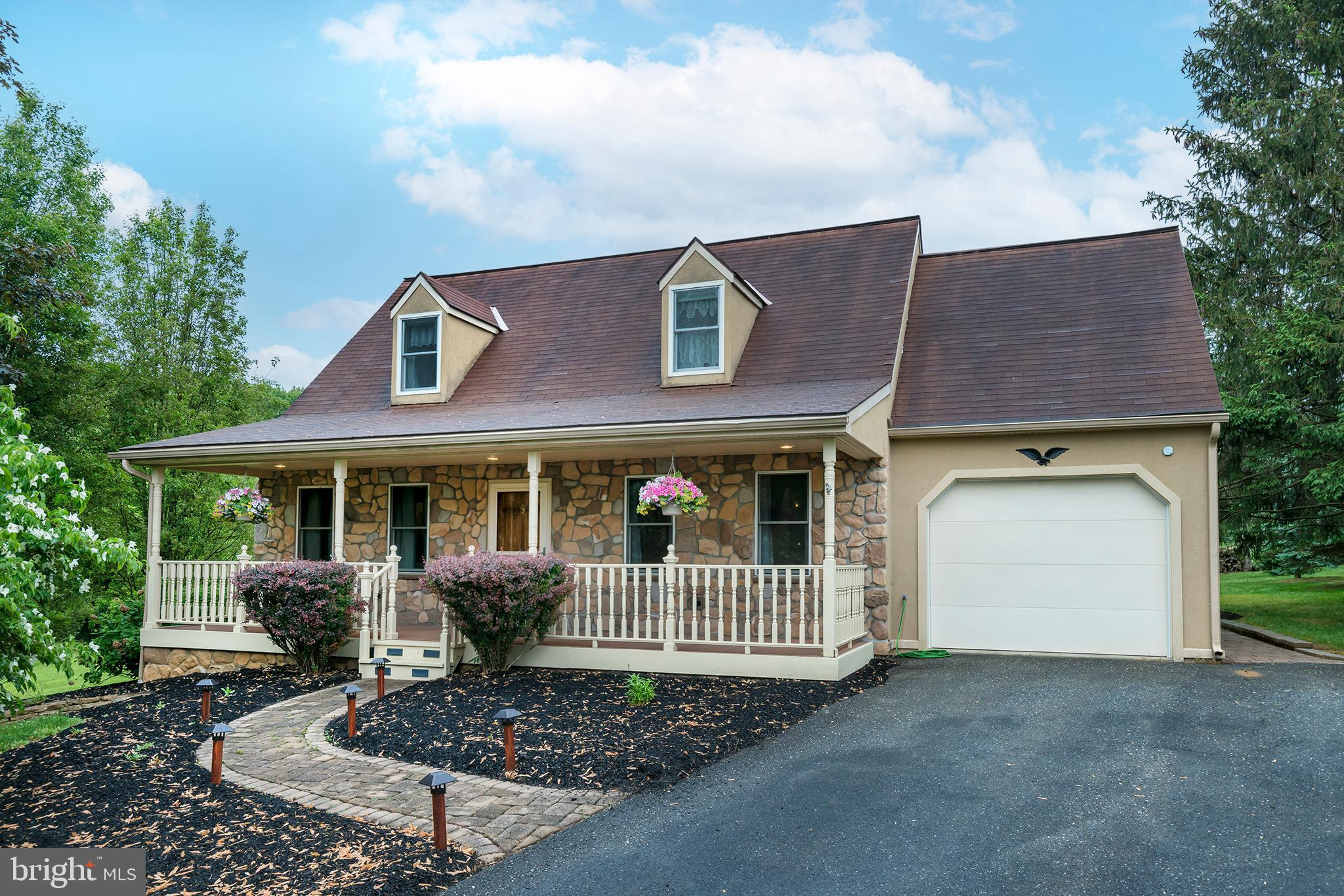 ABSOLUTELY ADORABLE CAPE HOME IN PENN MANOR SCHOOL DISTRICT.  Serene country living with a backyard Paradise.  2- tiered deck, Sunroom, Gazebo, Hot tub, and firepit.  4 bedrooms or 3 bedrooms and 1st floor office.  Custom woodwork throughout this home. Cherry kitchen with granite countertops and stainless steel appliances.  Two new bathrooms with tile surround.  Unbelievable finished family room in the lower level with cypress wood panels, custom stone bar with refrigerator, gas stove, and game room/pool room.  Bamboo wood floors.  Paver walkways and patio.  New composite front porch.  New Pella tilt in windows and storm door.  Central air.. Too much to mention..  The Perfect Home!!! We are in receipt of an offer.