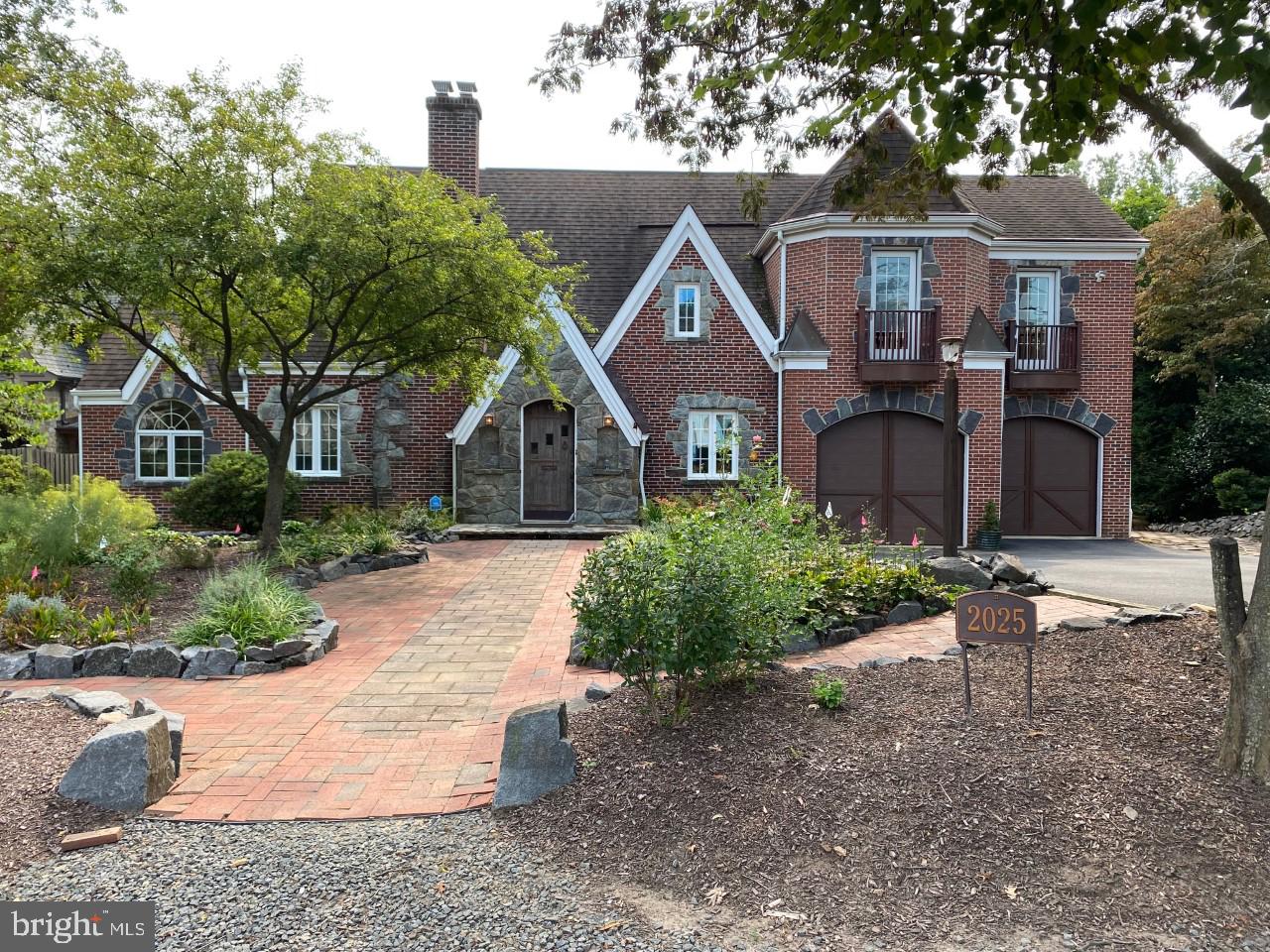 This luxury home has been fabulously designed , enlarged and renovated, while still maintaining that old world charm. that Tudor homes bring. It is located in the luxurious Franklin Park and has 4 bedrooms , 3 full baths and one lovely half bath on the main level.  ** It boasts beautiful gardens , a koi pond and being just shy of a half an acre has plenty of room to put in a pool or tennis court.