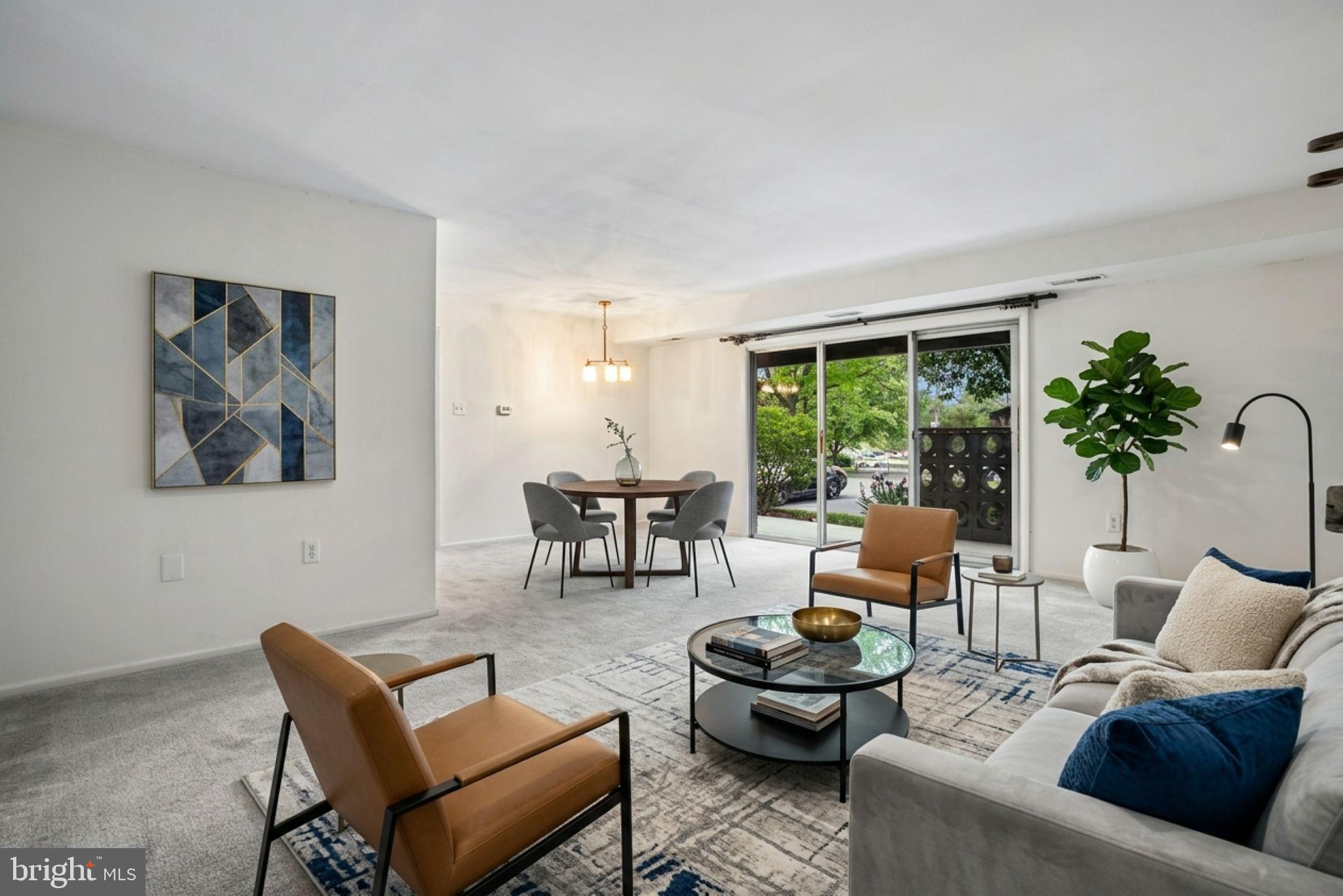 Live near everything in this beautifully refreshed condo, ideally located in the heart of downtown Vienna. Welcome into this updated 2-bedroom, 1-bath residence . The home has been thoughtfully redone with brand-new carpeting throughout, a updated kitchen featuring new appliances, sleek countertops and cabinetry. A sun-filled layout opens to your own private patio, offering the perfect spot to relax with a morning coffee or enjoy warm evenings outdoors. Just outside your door, explore the best of Vienna living with trails, charming cafés, shops, and top-rated dining. Whether you're looking for low-maintenance living or a prime investment opportunity with immediate cash flow, this move-in-ready condo delivers comfort, style, and unmatched convenience in one of Northern Virginia’s most sought-after locations.