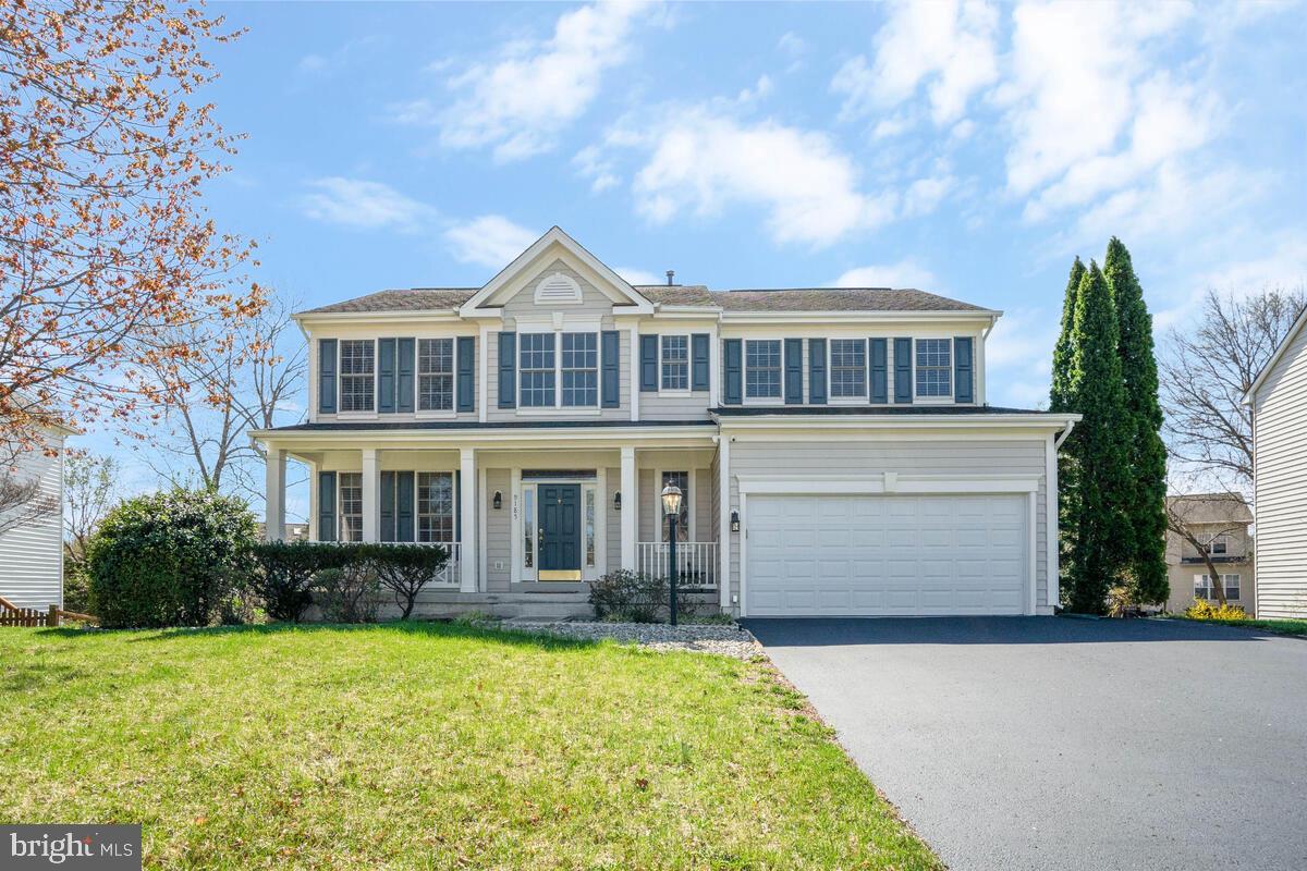 Welcome to this beautifully maintained 5-bedroom, 3.5-bath colonial in the heart of the highly sought-after Victory Lakes community. This spacious and light-filled home features elegant crown molding throughout the main level and primary bedroom, gleaming hardwood floors, and a functional open layout perfect for both entertaining and everyday living. The kitchen offers warm oak cabinetry, a center island with gas cooktop, and double wall ovens, an eat-in kitchen area, flowing seamlessly into the cozy family room with a gas fireplace and access to the expansive ¾-width Trex deck with a gazebo—ideal for relaxing or hosting guests. Upstairs, the oversized primary suite offers a tranquil retreat with a sitting area, walk-in closet, and a luxurious en-suite bath featuring dual vanities, a soaking tub, and a separate shower. Three additional bedrooms and a full hall bath complete the upper level, which also features brand-new carpet installed in February 2025. The fully finished walkout basement provides a spacious rec area, a private fifth bedroom, and a full bath—perfect for guests, in-laws, or a home office—along with new luxury vinyl plank flooring added in July 2024. Additional highlights include a new garage door (2020), washer and dryer (2020), an upgraded exterior security system (2024), and a charming front porch and backyard storage shed. The home is located in a vibrant, family-active community with access to outdoor pools, tennis and sports courts, walking and jogging trails, stocked fishing lakes, tot lots/playgrounds, a dog park, fitness center, and clubhouse. You’ll love being just minutes from the VRE and Metro Bus, a variety of shops and restaurants, Jiffy Lube Live, and multiple national parks including Manassas Battlefield; with Prince William National Forest, the National Mall, National Zoo, and Shenandoah National Park within an hour's drive. This home offers comfort, space, and a prime location—don’t miss out! Don’t miss your opportunity to call this Victory Lakes gem your own!