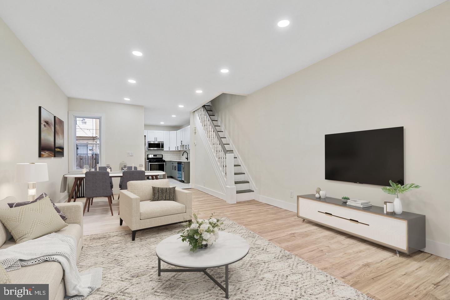 Welcome to 1319 N 51st Street, a modernized rowhome in Philadelphia offering solid updates and functional space. This 1,022-square-foot home features an open living and dining area with a modern kitchen, a half bath on the main level, and direct access to a fenced-in yard. Upstairs, three bedrooms and a full bathroom provide comfortable sleeping quarters. The full basement offers storage and utility space. A front patio rounds out the outdoor areas.

Located in Carroll Park, the home sits minutes from shopping, dining, and public transportation. Schools and parks are nearby. The property is available for immediate occupancy.