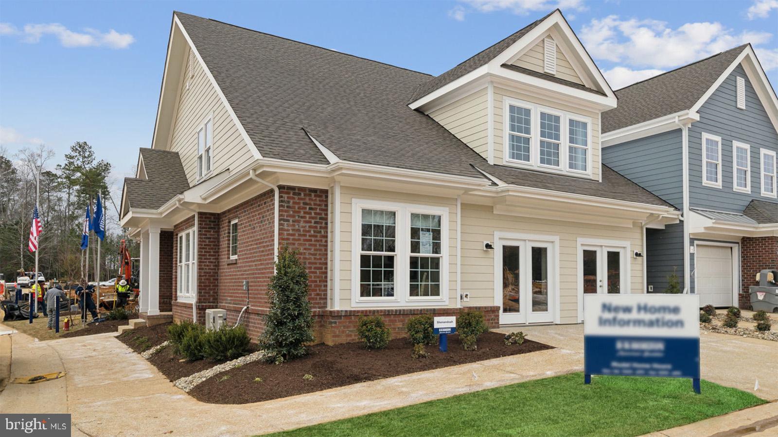 Welcome to the Shenandoah, a beautifully designed  home offering a modern open-concept living space that is perfect for both entertaining and family living. The main level features a spacious family room, a kitchen with luxury finishes, a home office, laundry room, mud room, and an additional open living space, creating an ideal flow for daily activities.

The first-floor primary suite offers a private retreat with an oversized walk-in closet and a luxurious bathroom with separate vanities and a private water closet for added convenience and comfort. Upstairs, you will find two additional spacious bedrooms, a loft area, a full bathroom, and coveted storage space, providing ample room for family members to enjoy their own space.

The Shenandoah is the perfect combination of first-floor living with the added benefit of extra flexible spaces upstairs.  Photos are from the builder's library, actual finishes and features may vary.