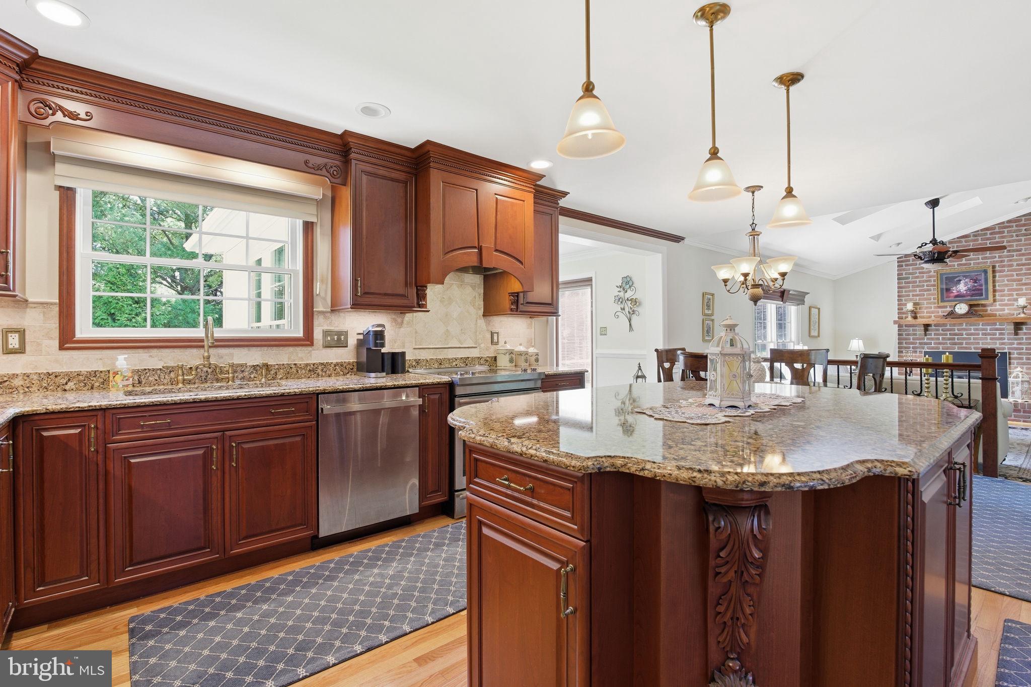 Welcome to this absolutely gorgeous, immaculate home in the sought-after Parsons Ridge community! From the moment you arrive, you’ll appreciate the pride of ownership and attention to detail that make this home truly stand out.

Step inside to find beautiful hardwood floors and a stunning, fully renovated kitchen featuring a custom island, spacious eating area, and a bright sunroom with sliders leading to a deck that overlooks the backyard—perfect for relaxing or entertaining. The kitchen flows seamlessly into the inviting family room, complete with a cathedral ceiling, skylights, and a cozy gas fireplace.

Convenience meets function with a spacious laundry room located just off the two-car garage. Upstairs, you’ll find four generously sized bedrooms, including a luxurious primary suite with an en suite bath offering a stand-up shower and a soaking tub—your own private retreat.

The fully finished lower level is a showstopper, featuring a walk-out, abundant natural light, and a second gas fireplace—ideal for gatherings, recreation, or additional living space.

This home truly shows like a model and has been lovingly maintained throughout. Located in a fantastic neighborhood just minutes from Bel Air and I-95, you’ll enjoy an easy commute to Baltimore or APG.

Don’t miss the opportunity to call this exceptional home yours!